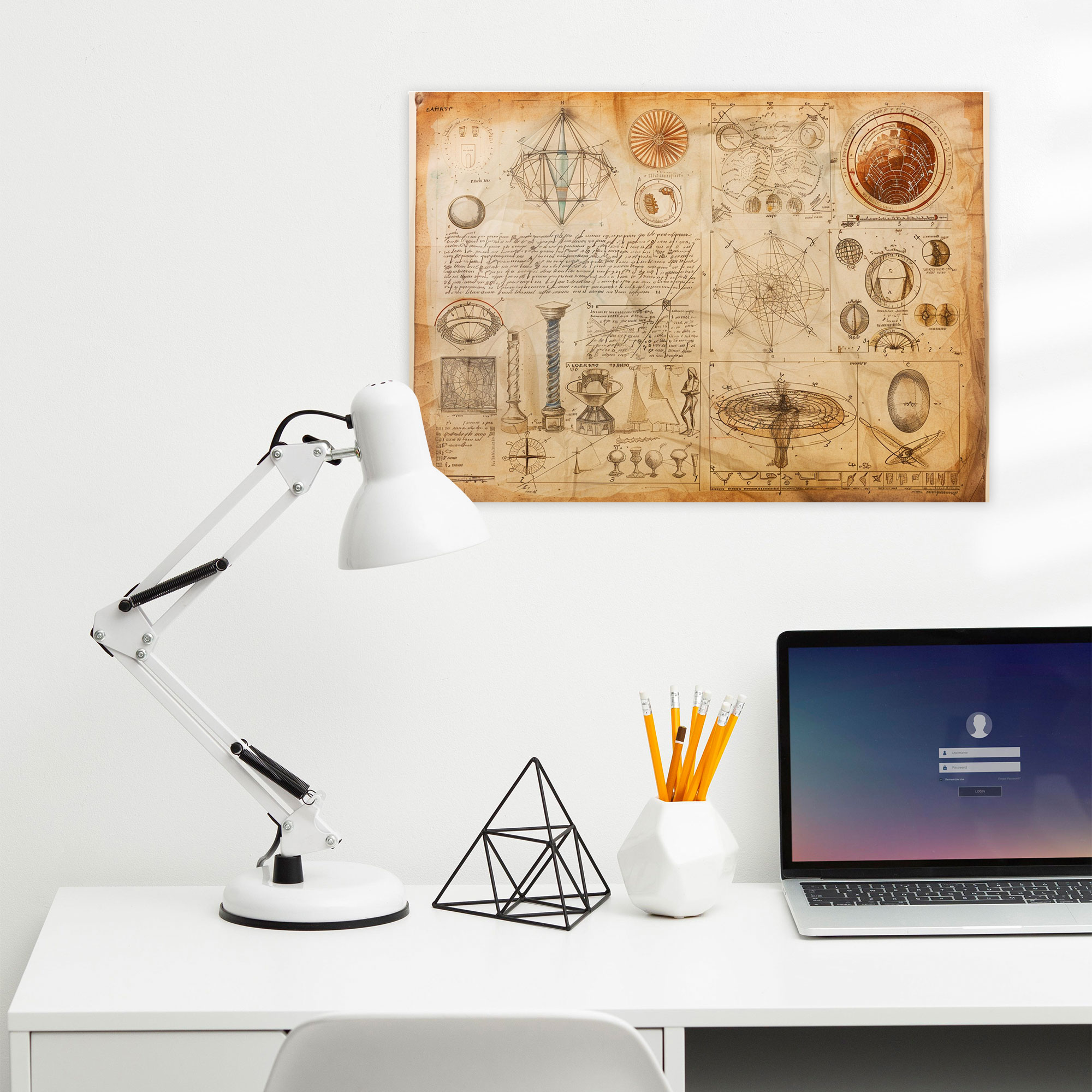 Leonardo Da Vinci Wall Art Canvas Print - Leonardo Da Vinci, Canvas Wall Art, Leonardo Da Vinci, Home Decoration