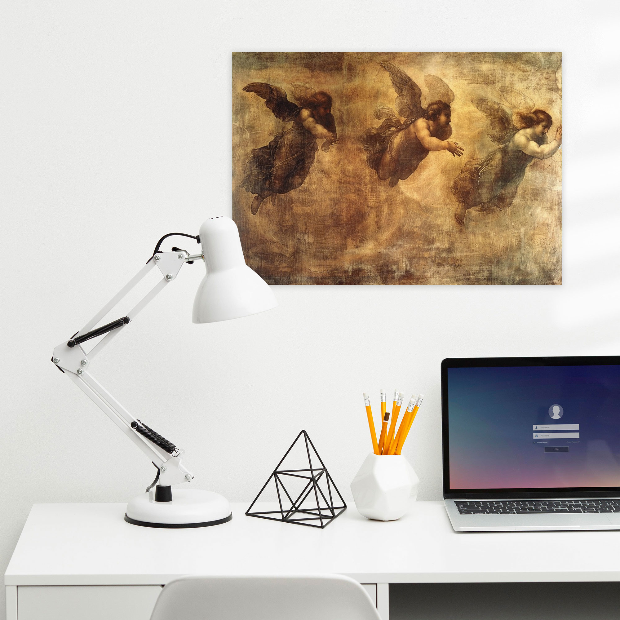 Leonardo Da Vinci Wall Decoration Canvas Print - Leonardo Da Vinci, Wall Art, Canvas Wall Art, Leonardo Da Vinci