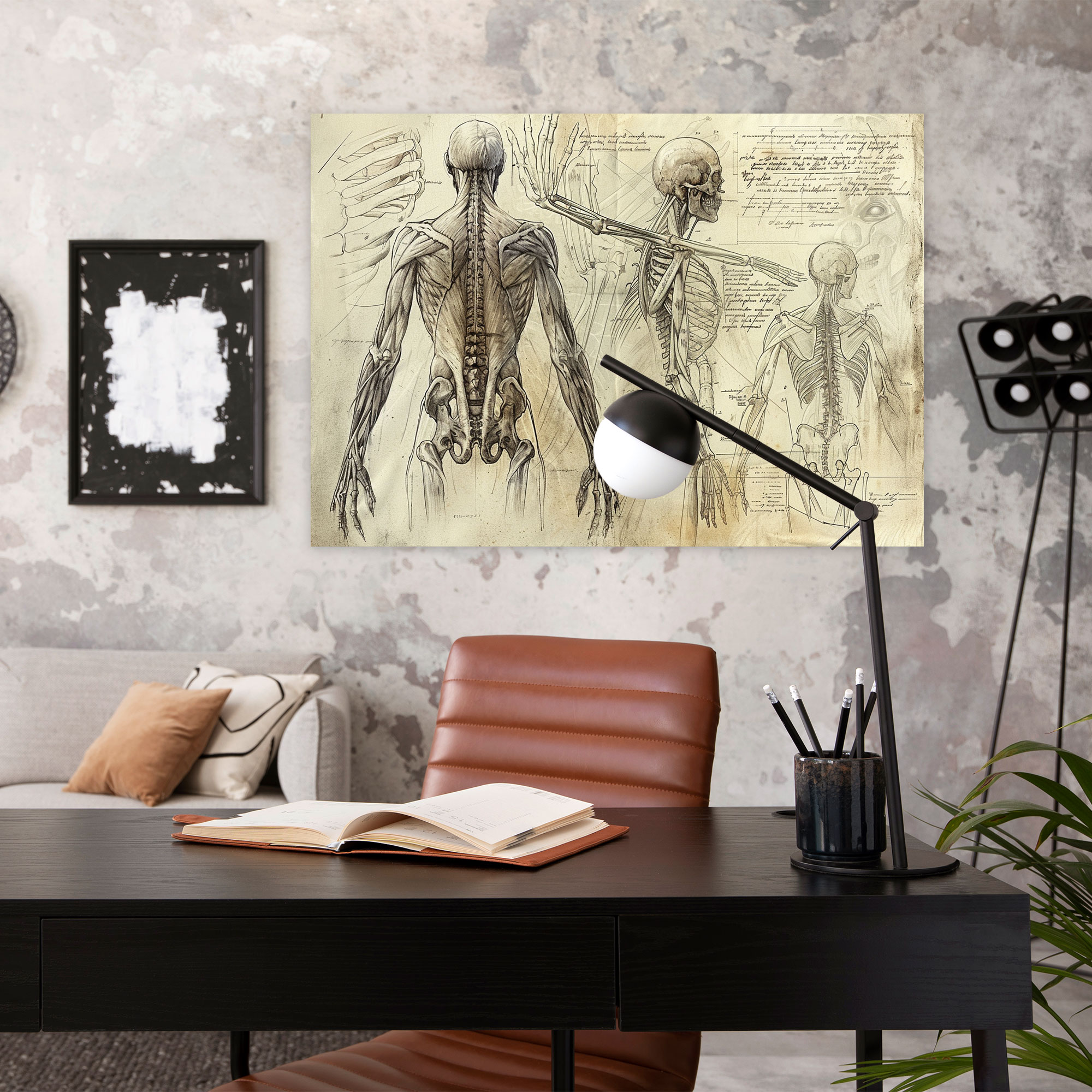 Leonardo Da Vinci Wall Art Canvas Print - Leonardo Da Vinci, Leonardo Da Vinci, Wall Decoration, Canvas Wall Art