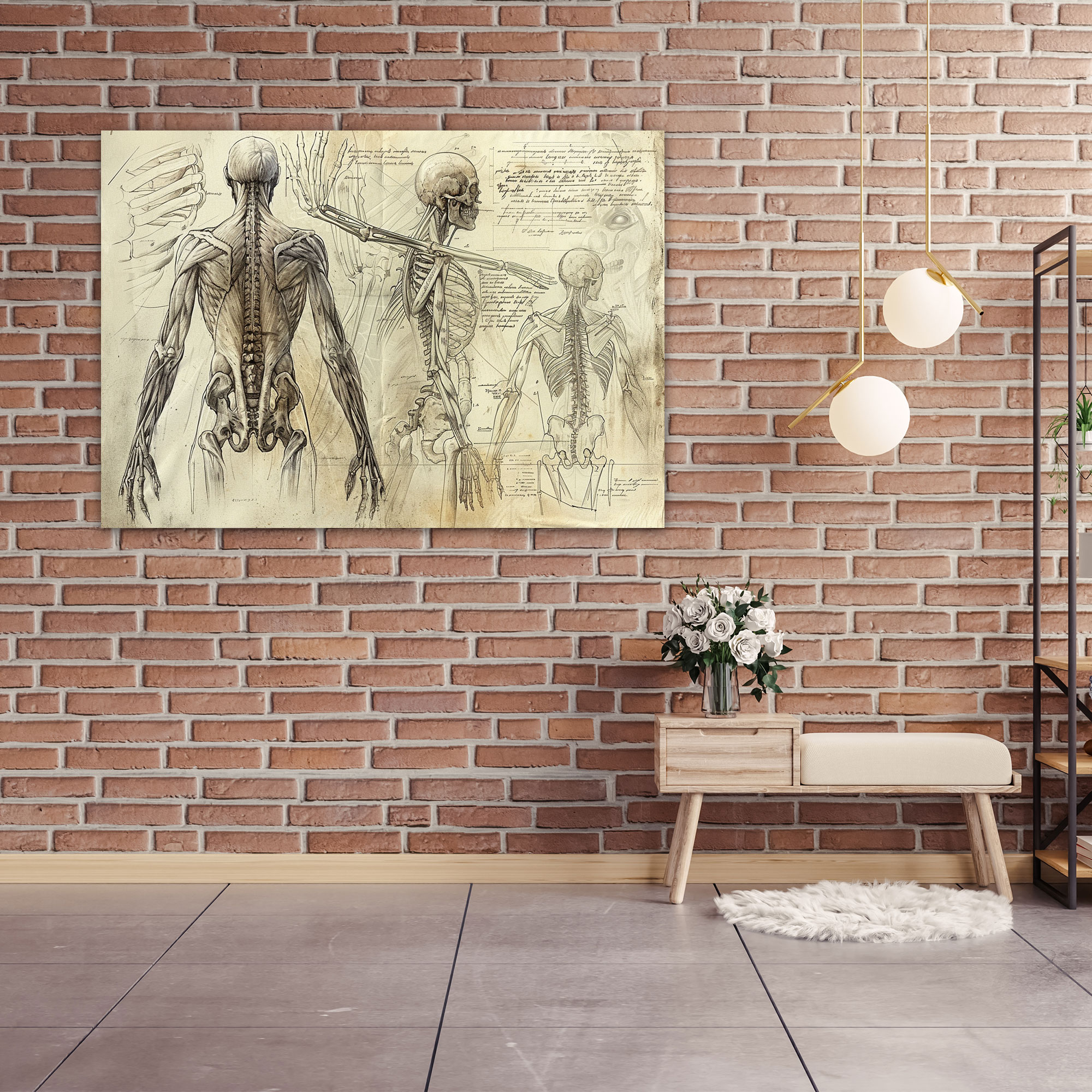 Leonardo Da Vinci Wall Art Canvas Print - Leonardo Da Vinci, Leonardo Da Vinci, Wall Decoration, Canvas Wall Art