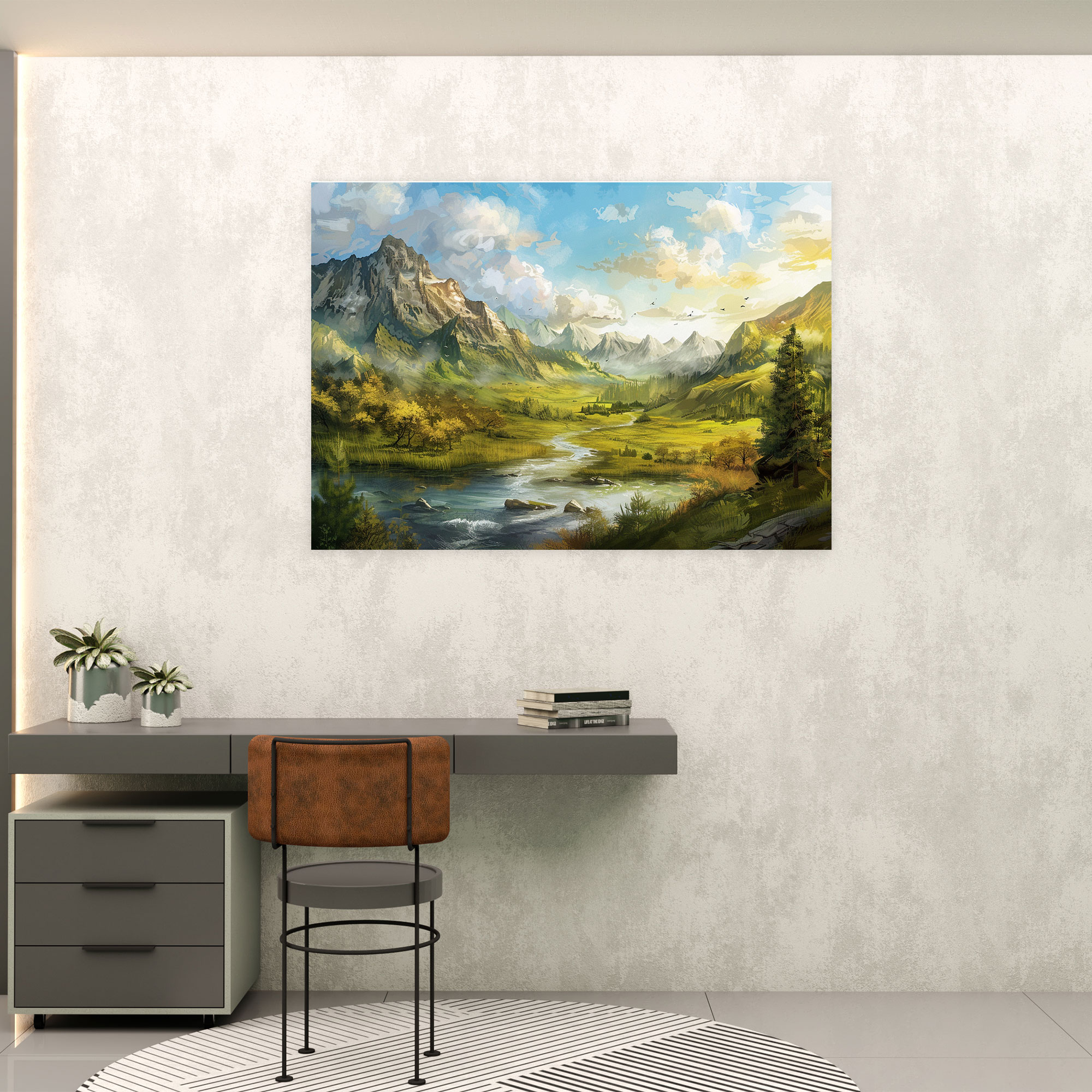 Leonardo Da Vinci Wall Decoration Canvas Print - Leonardo Da Vinci, Canvas Print, Wall Art, Home Decoration