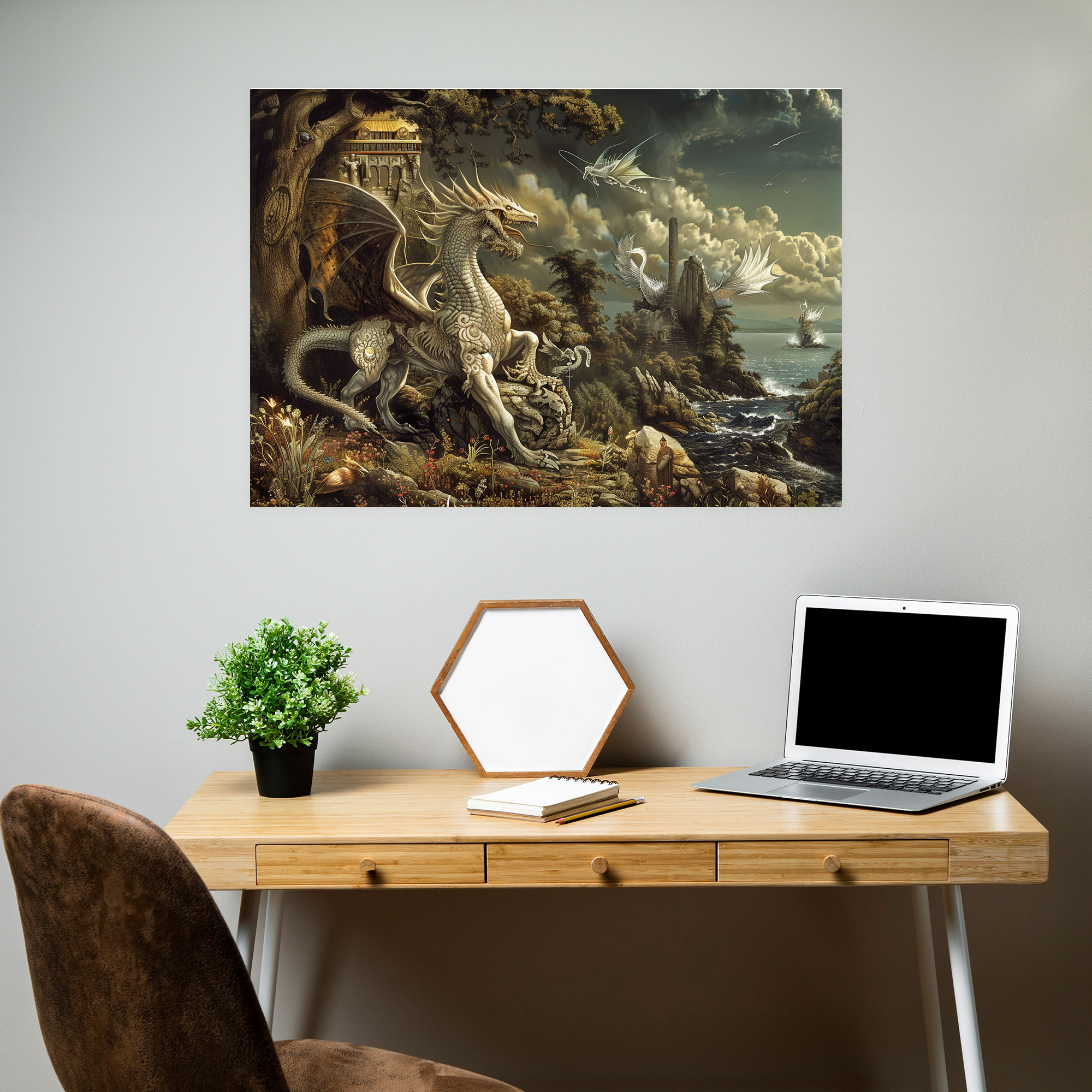 Leonardo Da Vinci Canvas Print Wall Art - Leonardo Da Vinci, Canvas, Home Decoration, Wall Art