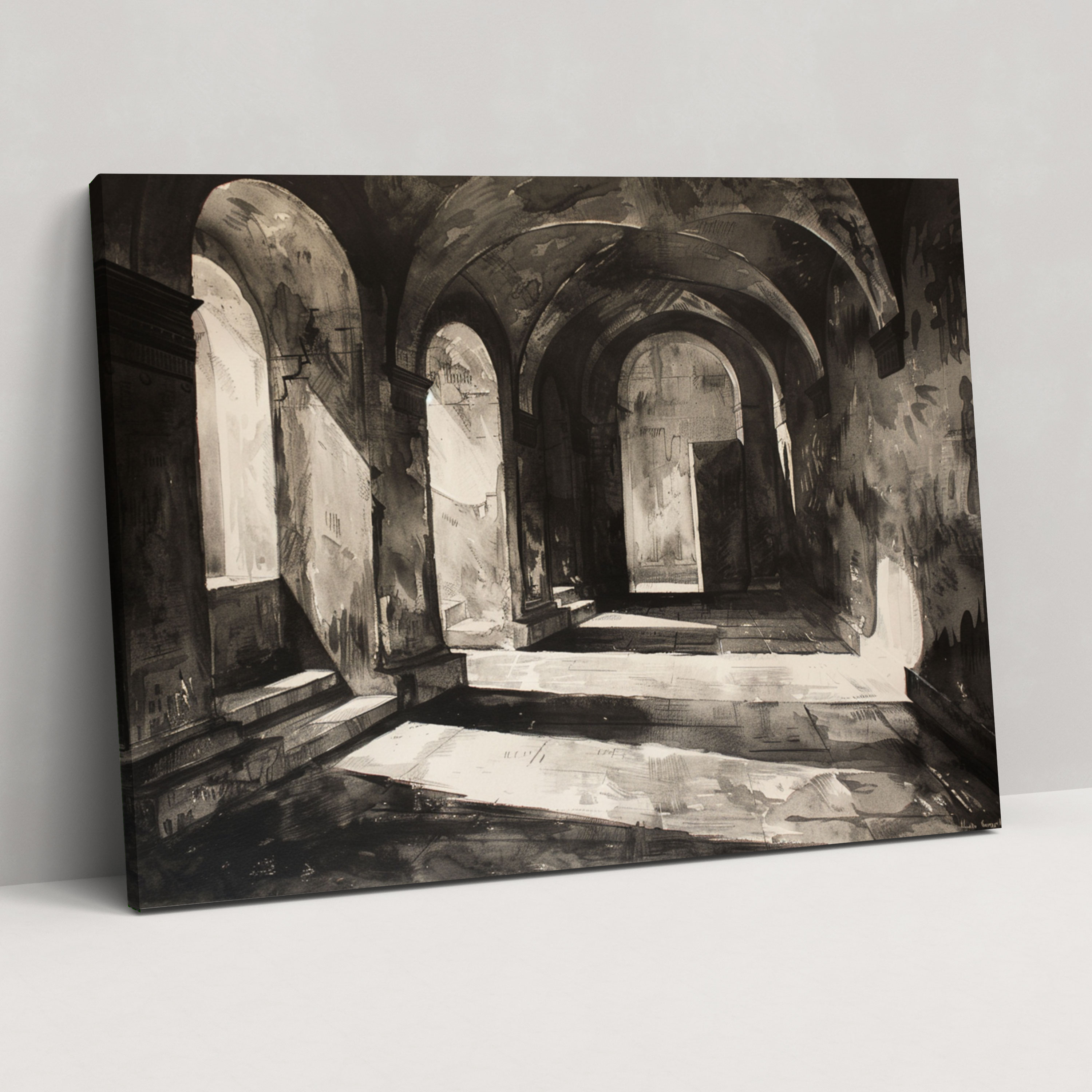 Light And Shadows Wall Art - Leonardo Da Vinci, Canvas Wall Art, Canvas Print, Canvas