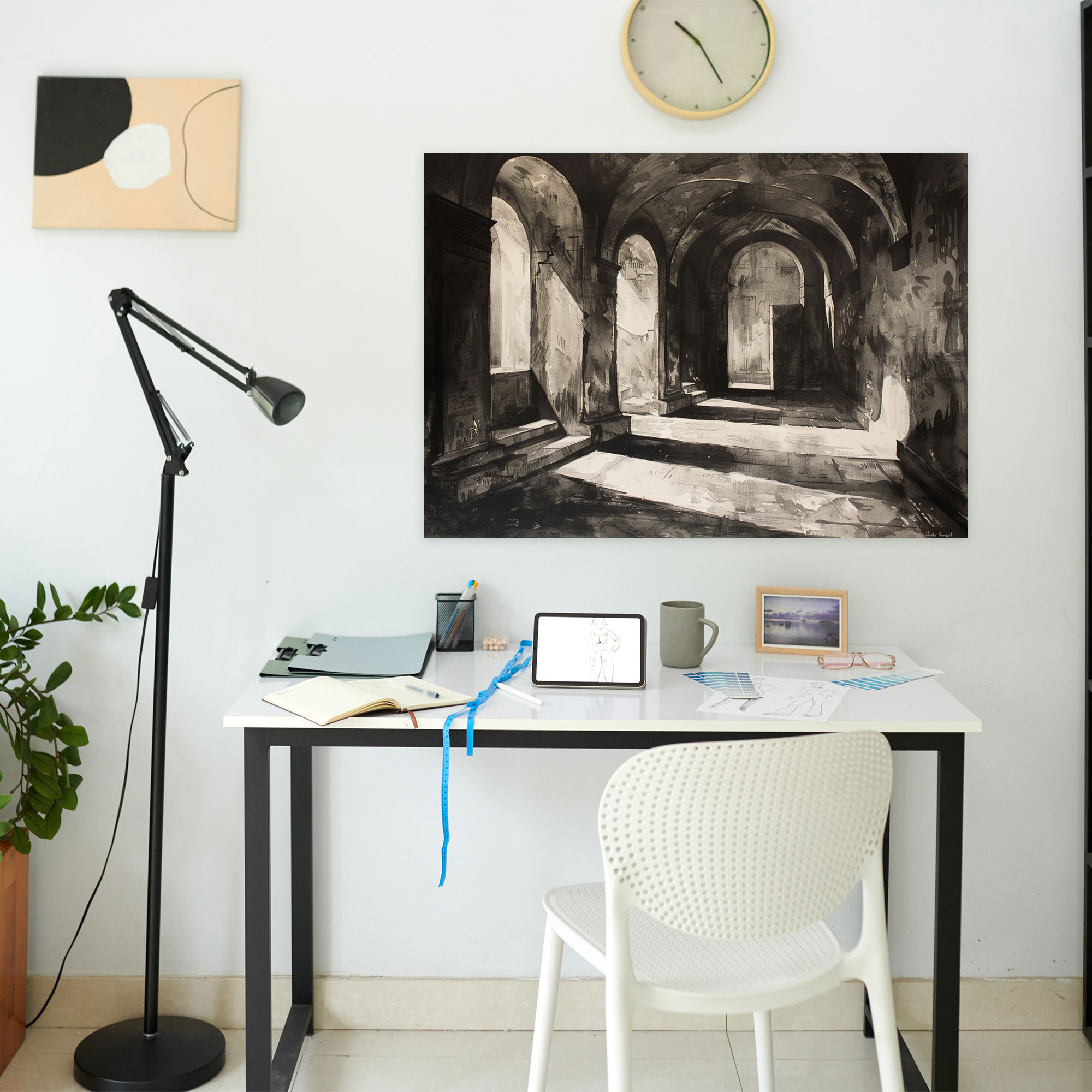 Light And Shadows Wall Art - Leonardo Da Vinci, Canvas Wall Art, Canvas Print, Canvas