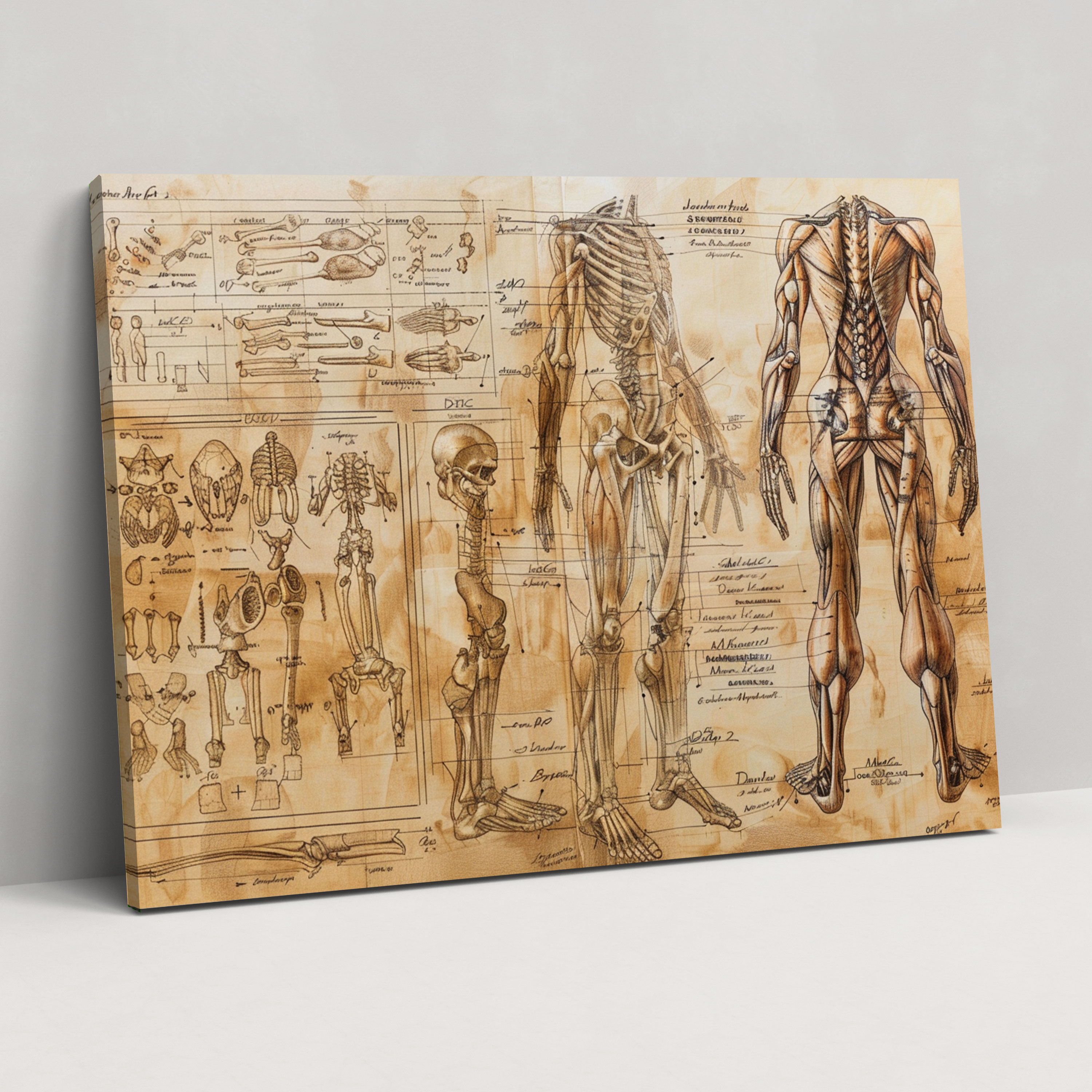 Leonardo Da Vinci Wall Art - Leonardo Da Vinci, Wall Decoration, Home Decoration, Canvas Wall Art