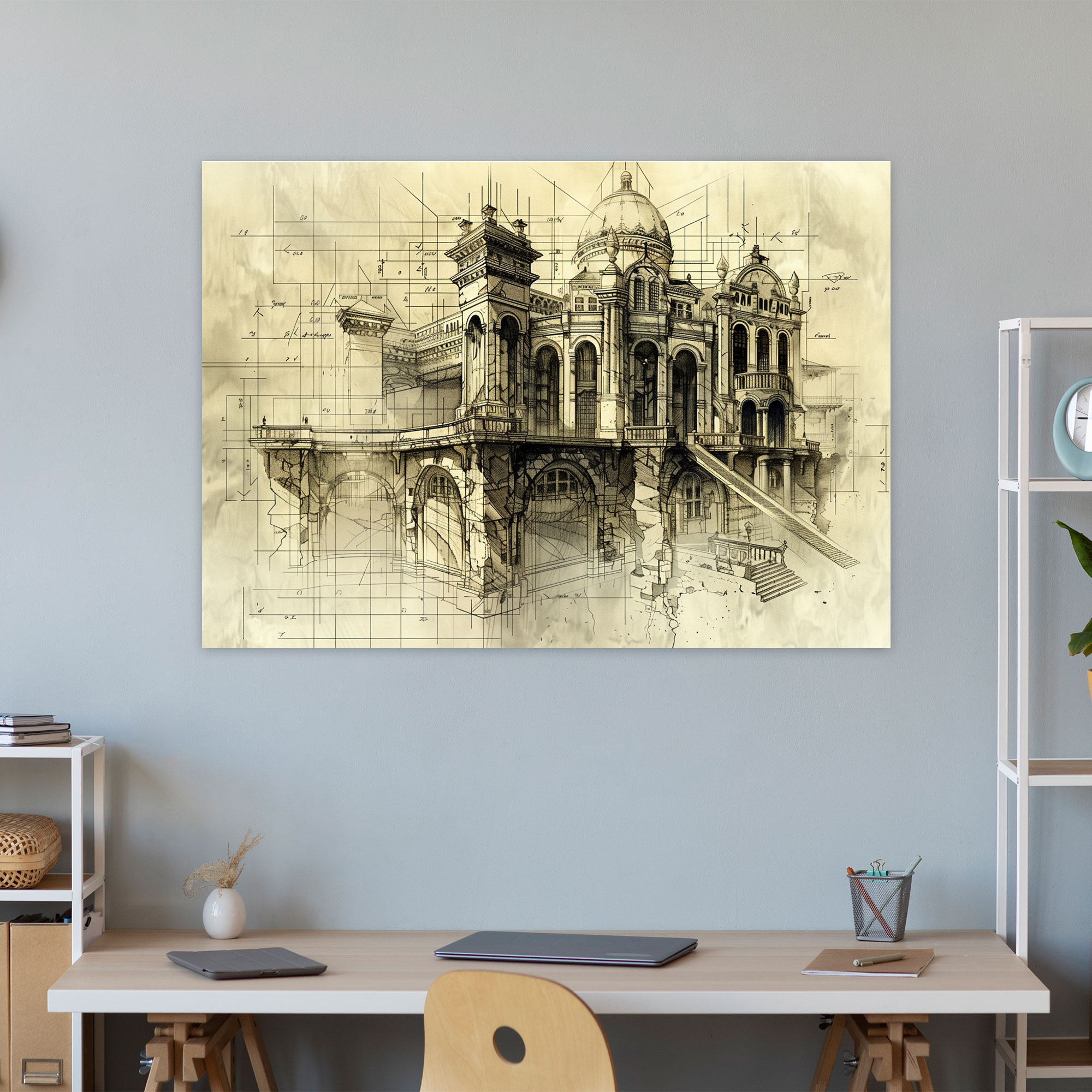 Leonardo Da Vinci Kanvas Tablo - Duvar Sanatı Ev Dekorasyonu