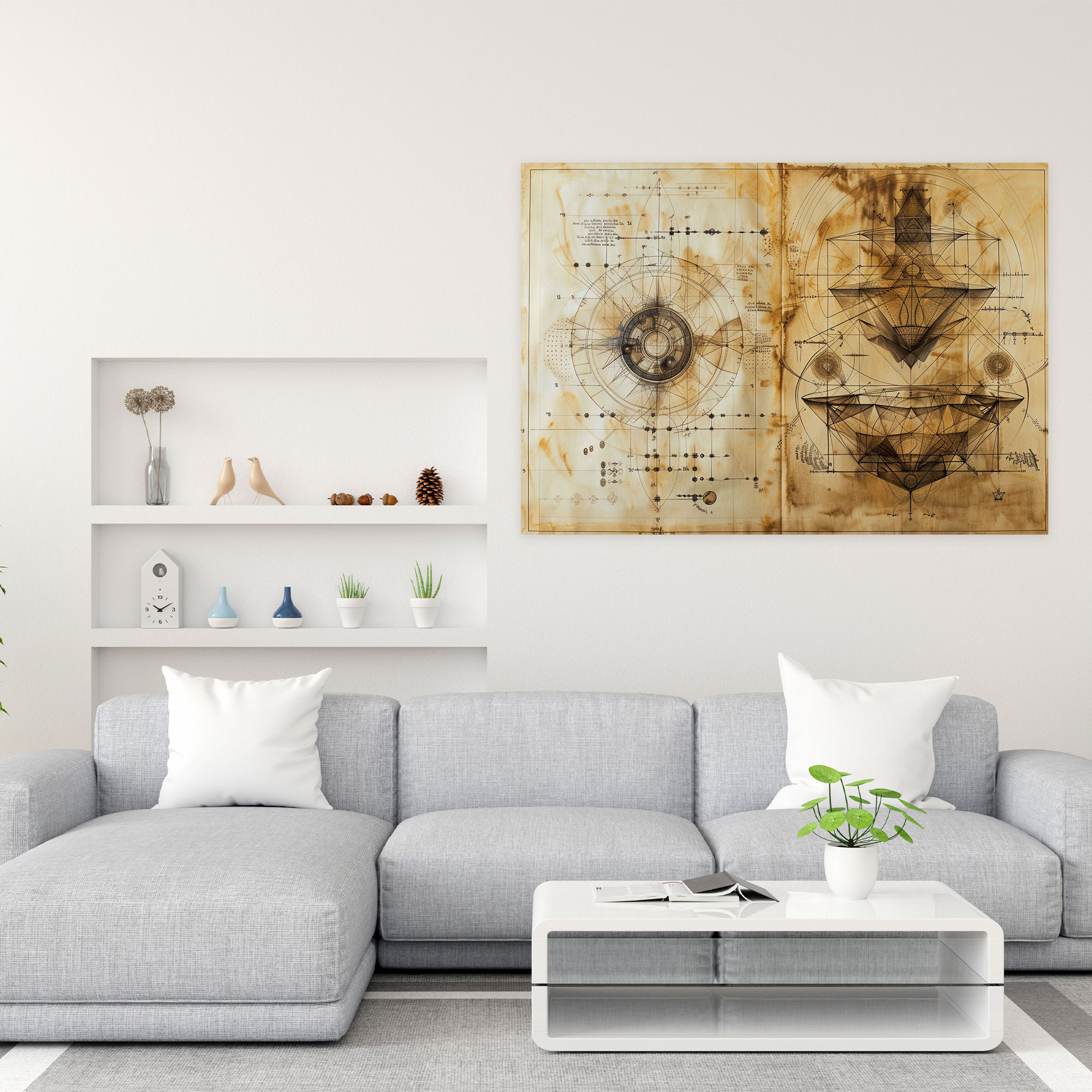 Leonardo Da Vinci Canvas Print - Leonardo Da Vinci, Canvas, Wall Art, Leonardo Da Vinci