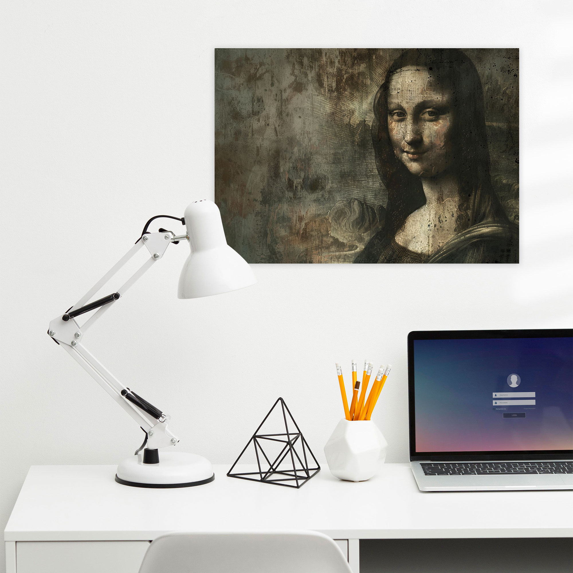 Leonardo Da Vinci Kanvas Tablo - Duvar Sanatı