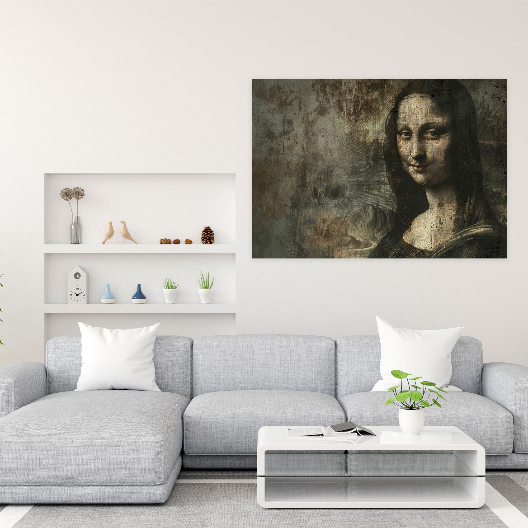 Leonardo Da Vinci Kanvas Tablo - Duvar Sanatı