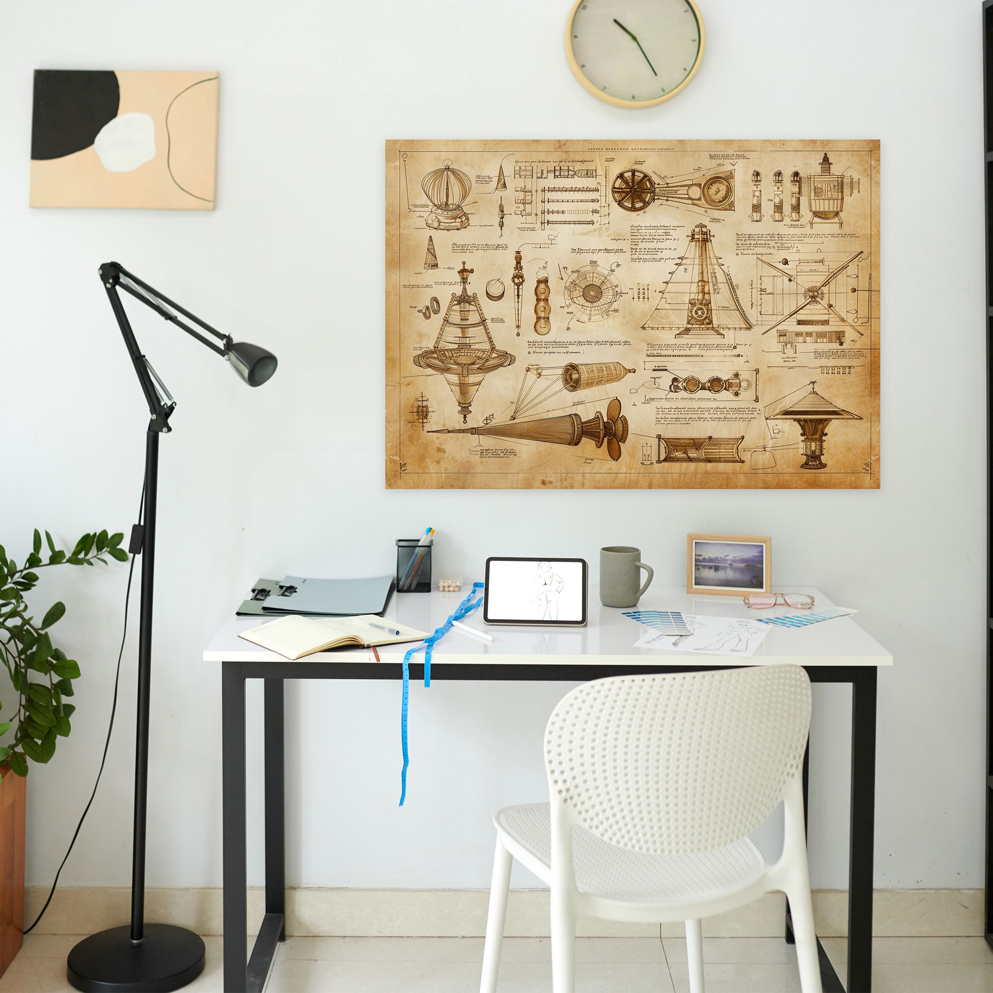 Leonardo Da Vinci Wall Art - Leonardo Da Vinci, Canvas Print, Canvas, Leonardo Da Vinci