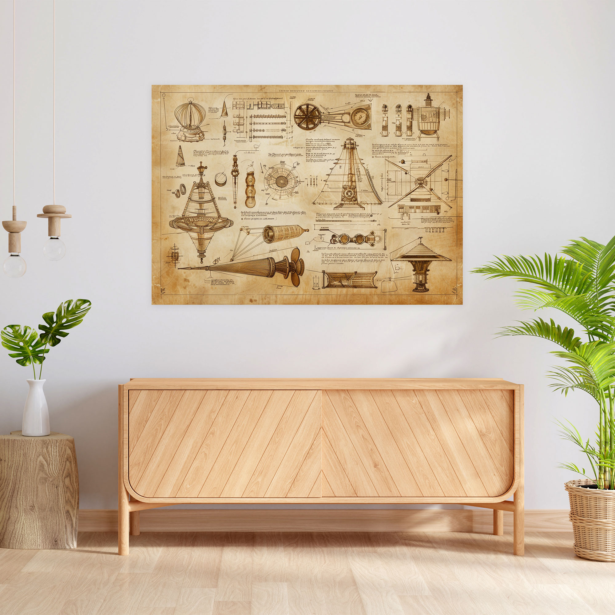 Leonardo Da Vinci Wall Art - Leonardo Da Vinci, Canvas Print, Canvas, Leonardo Da Vinci