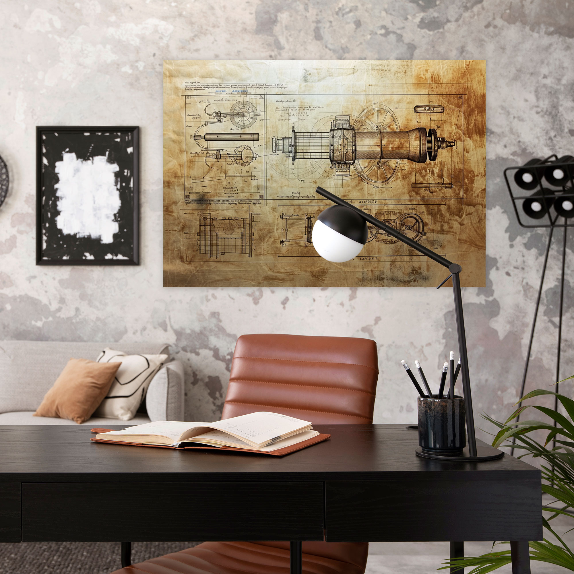 Leonardo Da Vinci Canvas Print - Leonardo Da Vinci, Canvas, Canvas Wall Art, Home Decoration