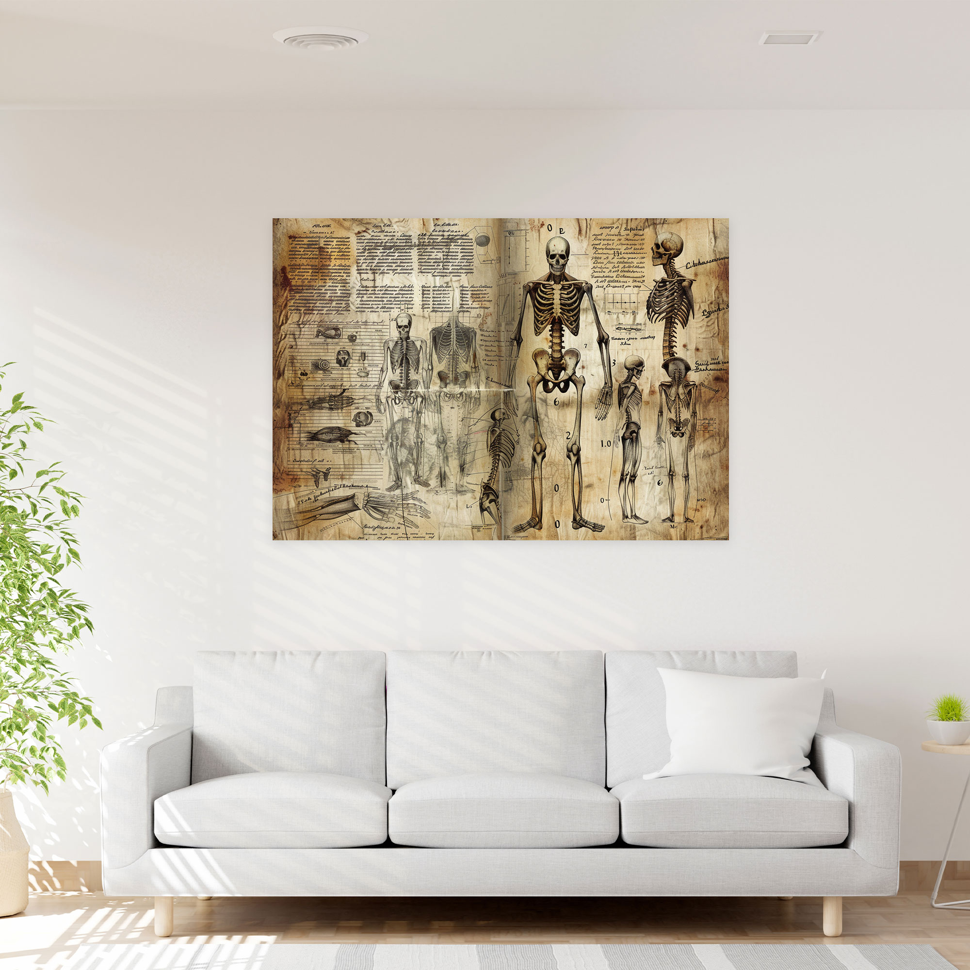 Leonardo Da Vinci Kanvas Tablo - Ev Dekorasyonu için Leonardo Da Vinci Eseri