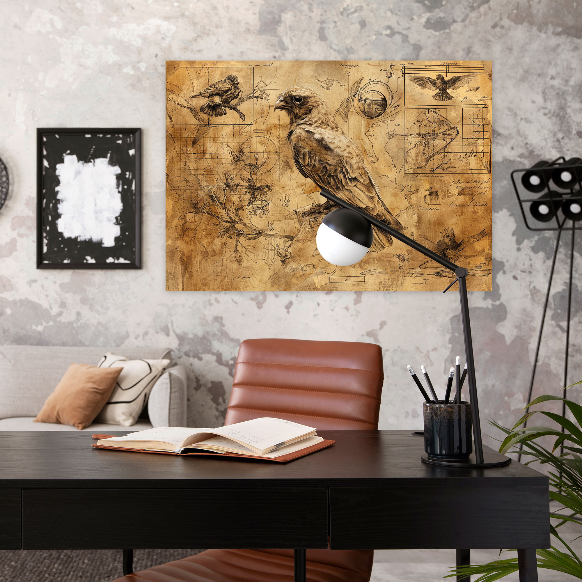 Leonardo Da Vinci Canvas Print - Nature Studies Wall Art - Leonardo Da Vinci, Canvas Print, Home Decoration, Canvas Wall Art