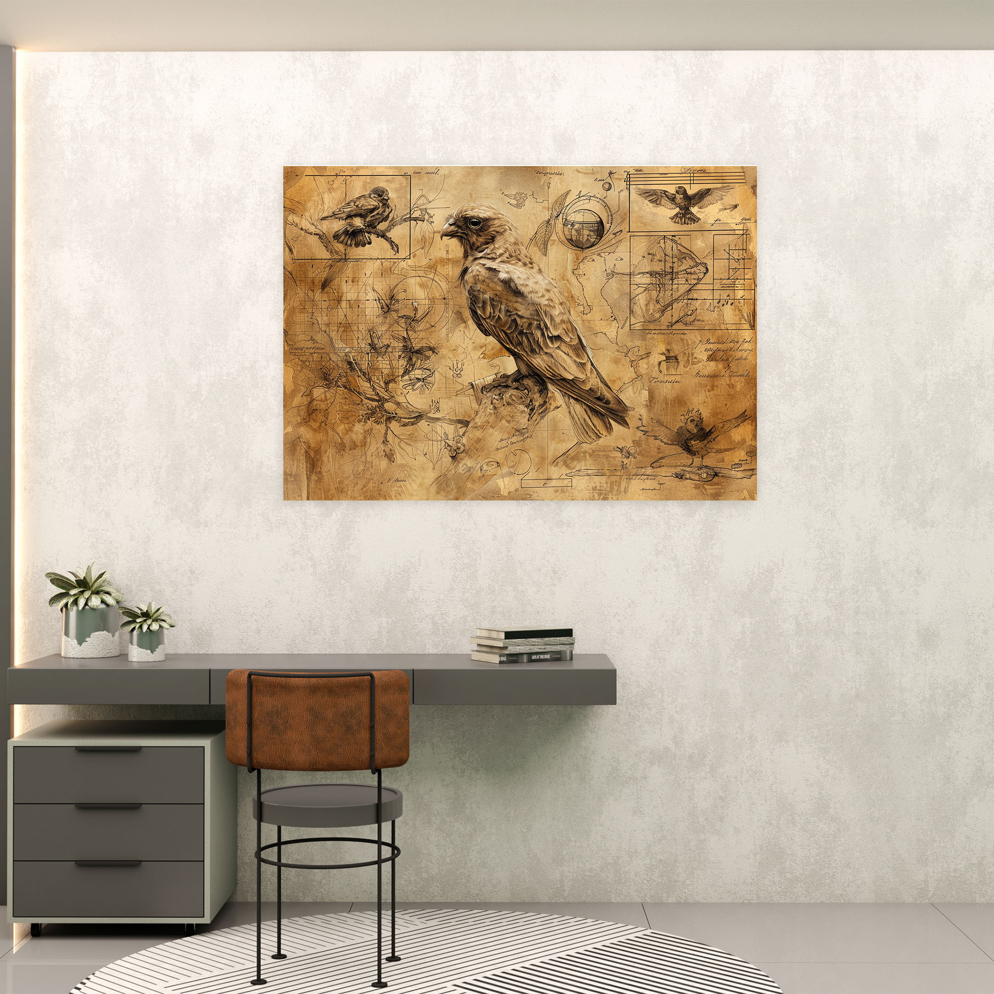 Leonardo Da Vinci Canvas Print - Nature Studies Wall Art - Leonardo Da Vinci, Canvas Print, Home Decoration, Canvas Wall Art