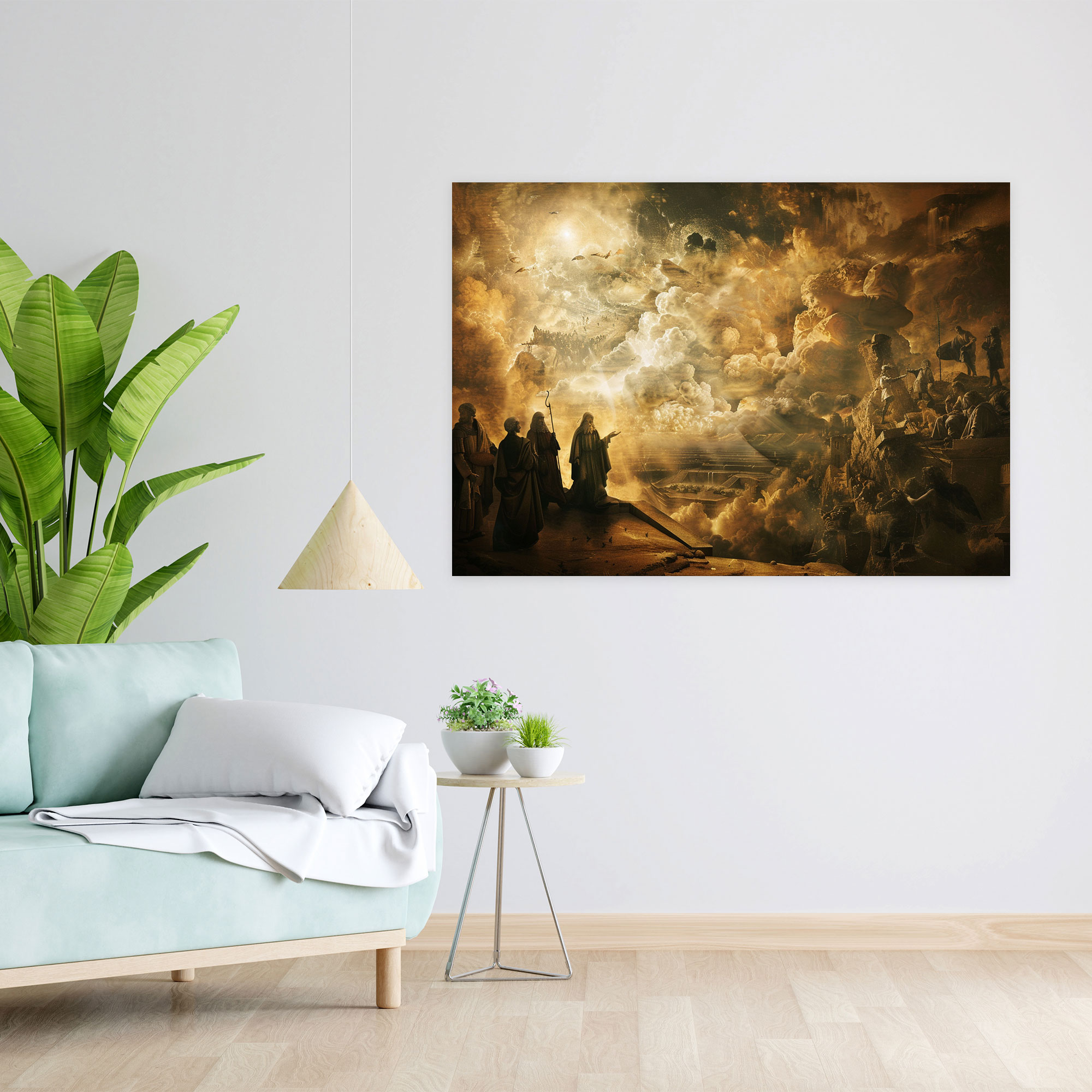 Leonardo Da Vinci Wall Art - Biblical Scenes Canvas Print - Leonardo Da Vinci, Canvas, Canvas Wall Art, Home Decoration
