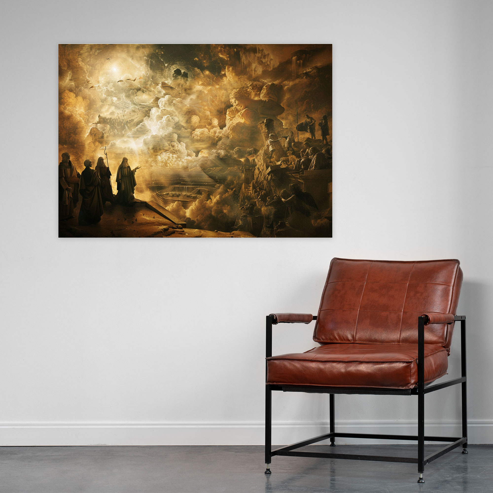 Leonardo Da Vinci Wall Art - Biblical Scenes Canvas Print - Leonardo Da Vinci, Canvas, Canvas Wall Art, Home Decoration