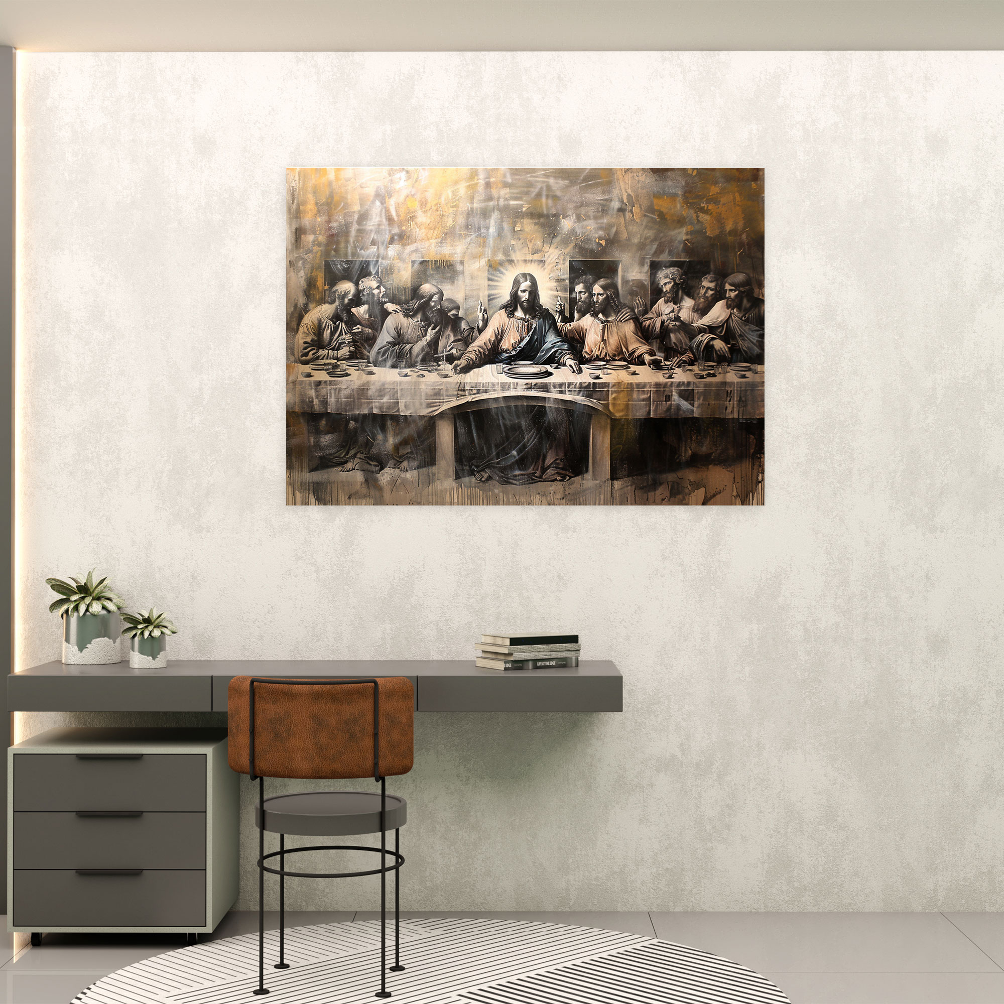 Leonardo Da Vinci Last Supper Canvas Print - Leonardo Da Vinci, Canvas Print, Leonardo Da Vinci, Wall Art