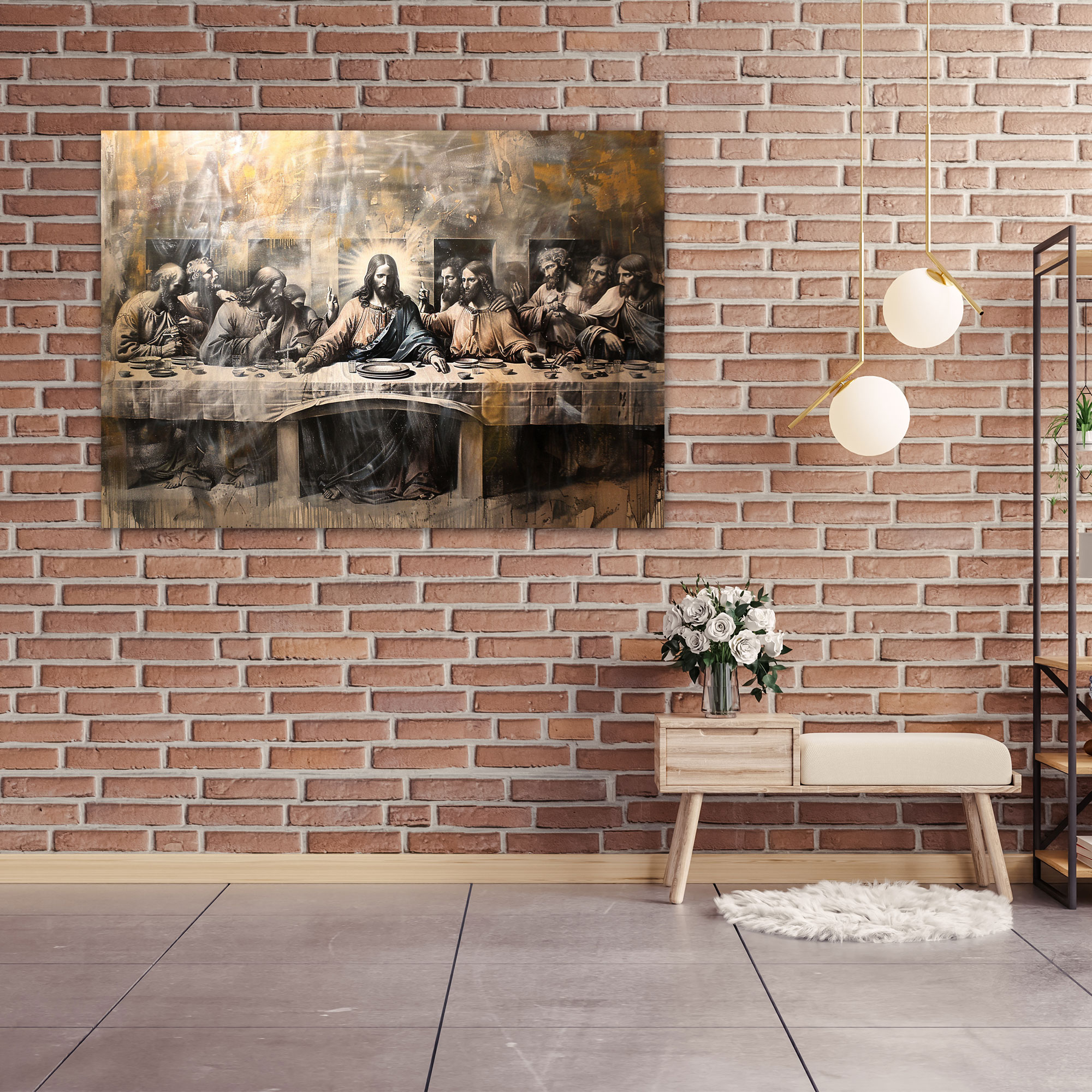 Leonardo Da Vinci Last Supper Canvas Print - Leonardo Da Vinci, Canvas Print, Leonardo Da Vinci, Wall Art