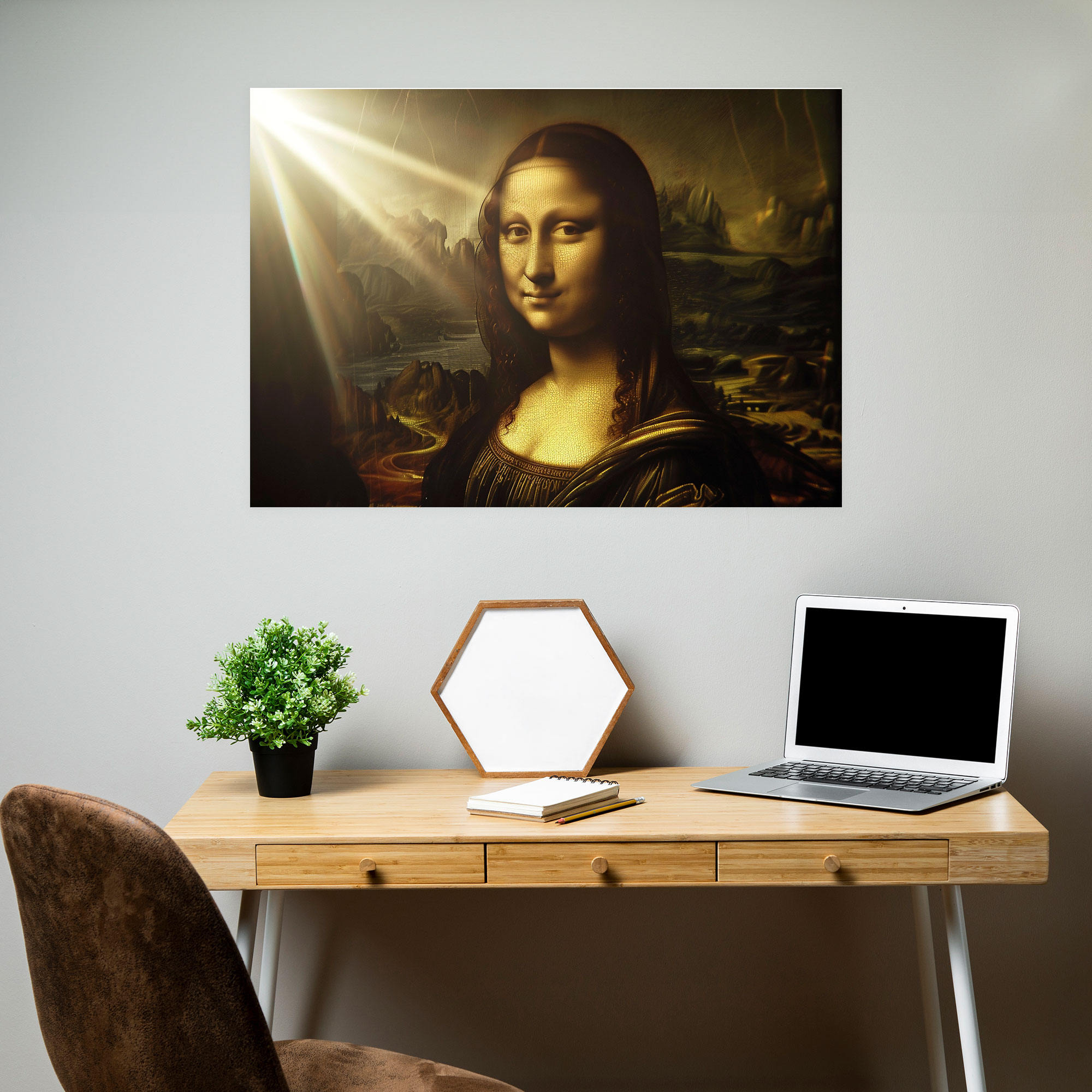 Leonardo Da Vinci Mona Lisa Wall Art - Leonardo Da Vinci, Canvas Wall Art, Canvas, Wall Art