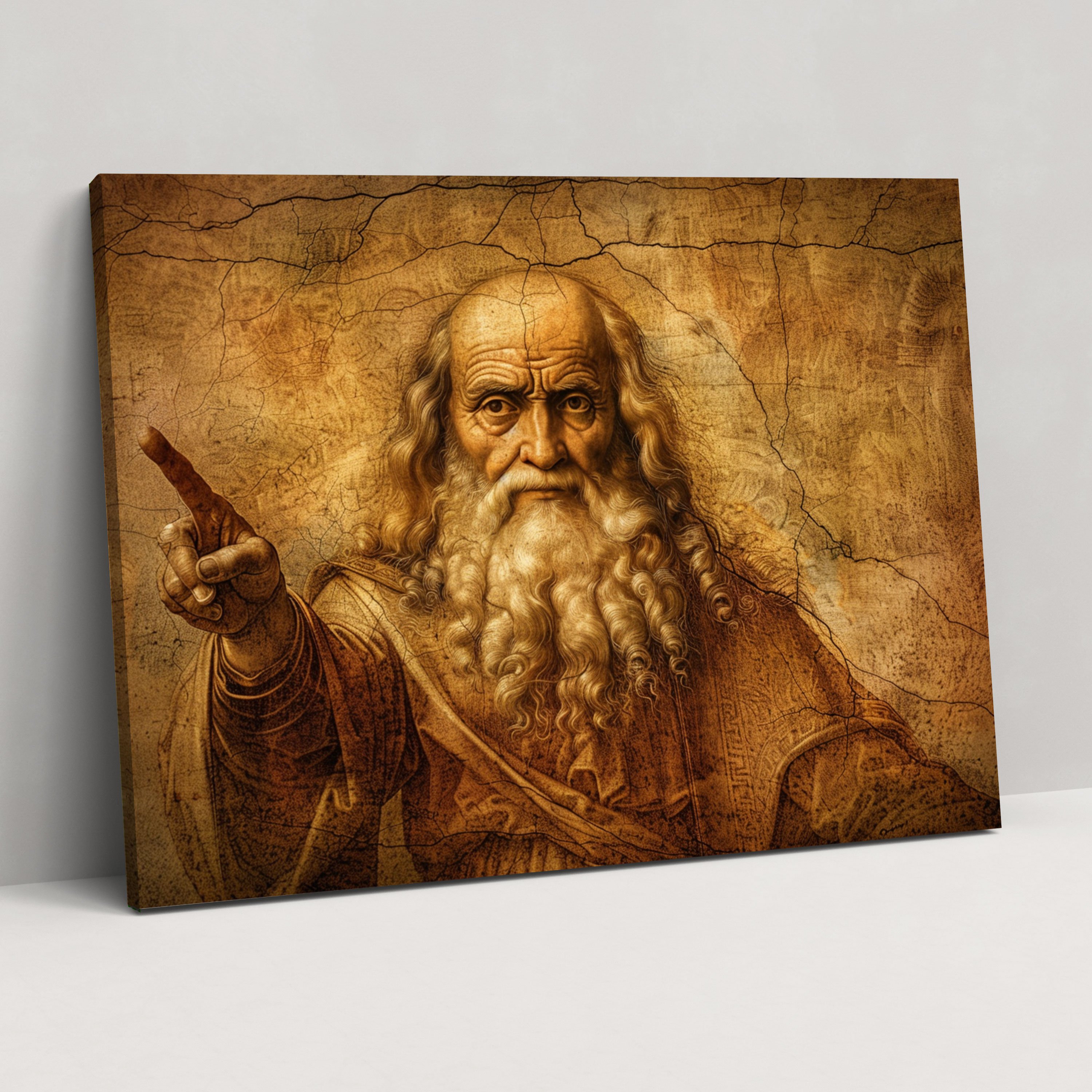 Leonardo Da Vinci Renaissance Art Wall Decoration - Leonardo Da Vinci, Wall Decoration, Canvas Wall Art, Leonardo Da Vinci