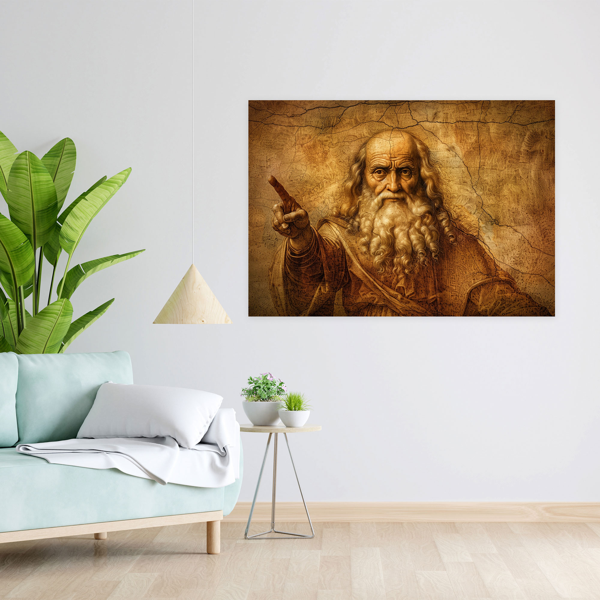 Leonardo Da Vinci Renaissance Art Wall Decoration - Leonardo Da Vinci, Wall Decoration, Canvas Wall Art, Leonardo Da Vinci