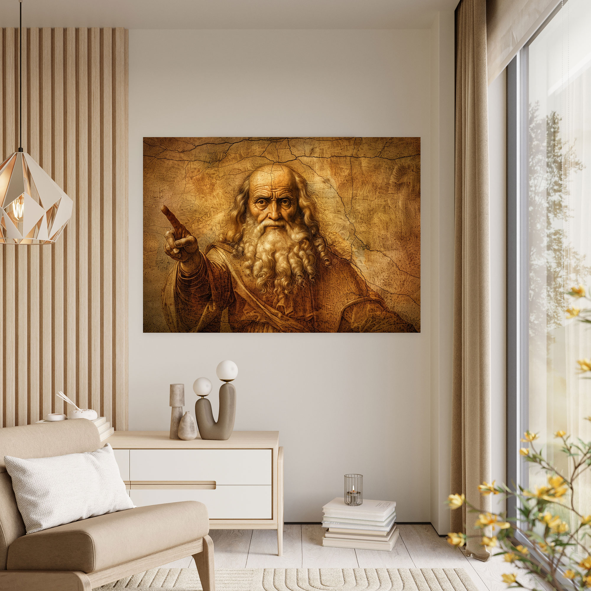 Leonardo Da Vinci Renaissance Art Wall Decoration - Leonardo Da Vinci, Wall Decoration, Canvas Wall Art, Leonardo Da Vinci