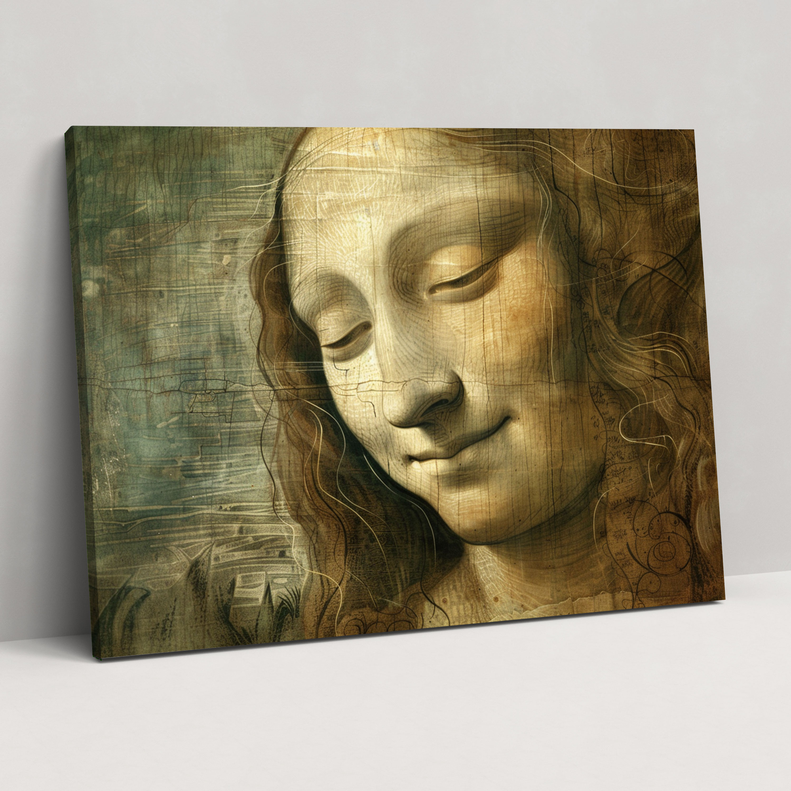 Leonardo Da Vinci Canvas Print - Leonardo Da Vinci, Canvas Print, Wall Decoration, Canvas