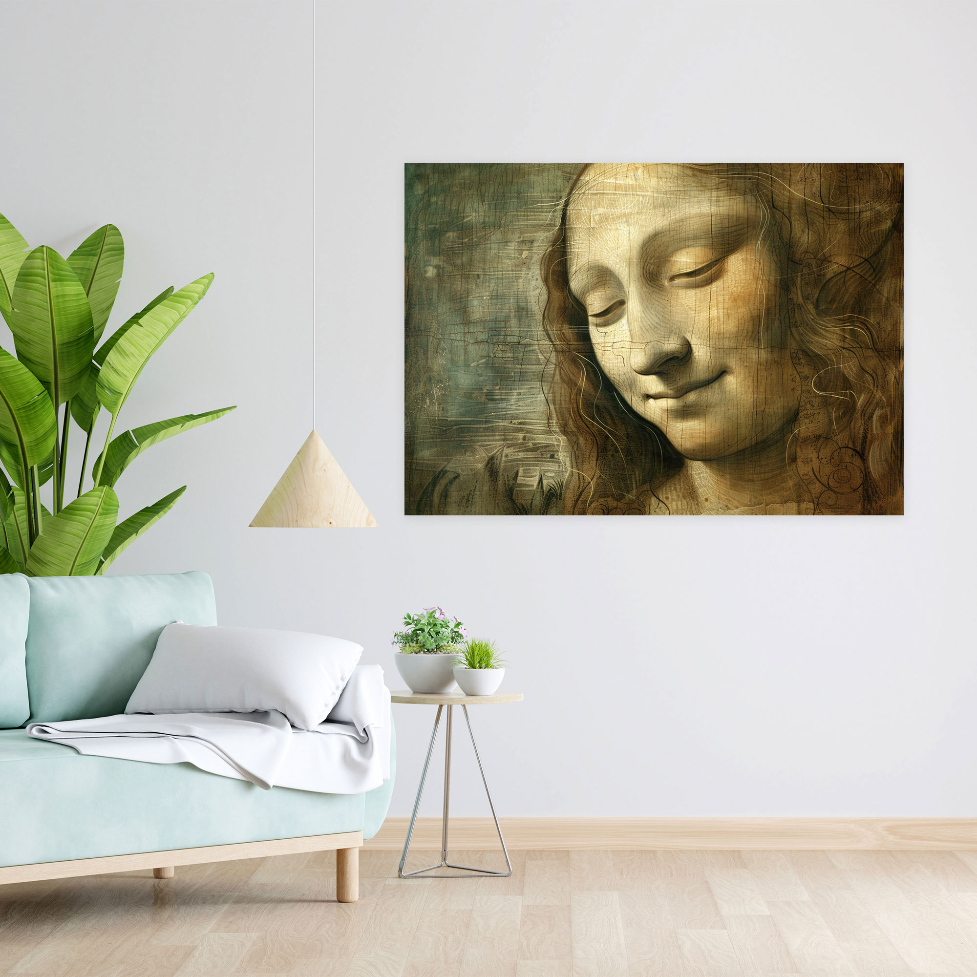 Leonardo Da Vinci Canvas Print - Leonardo Da Vinci, Canvas Print, Wall Decoration, Canvas