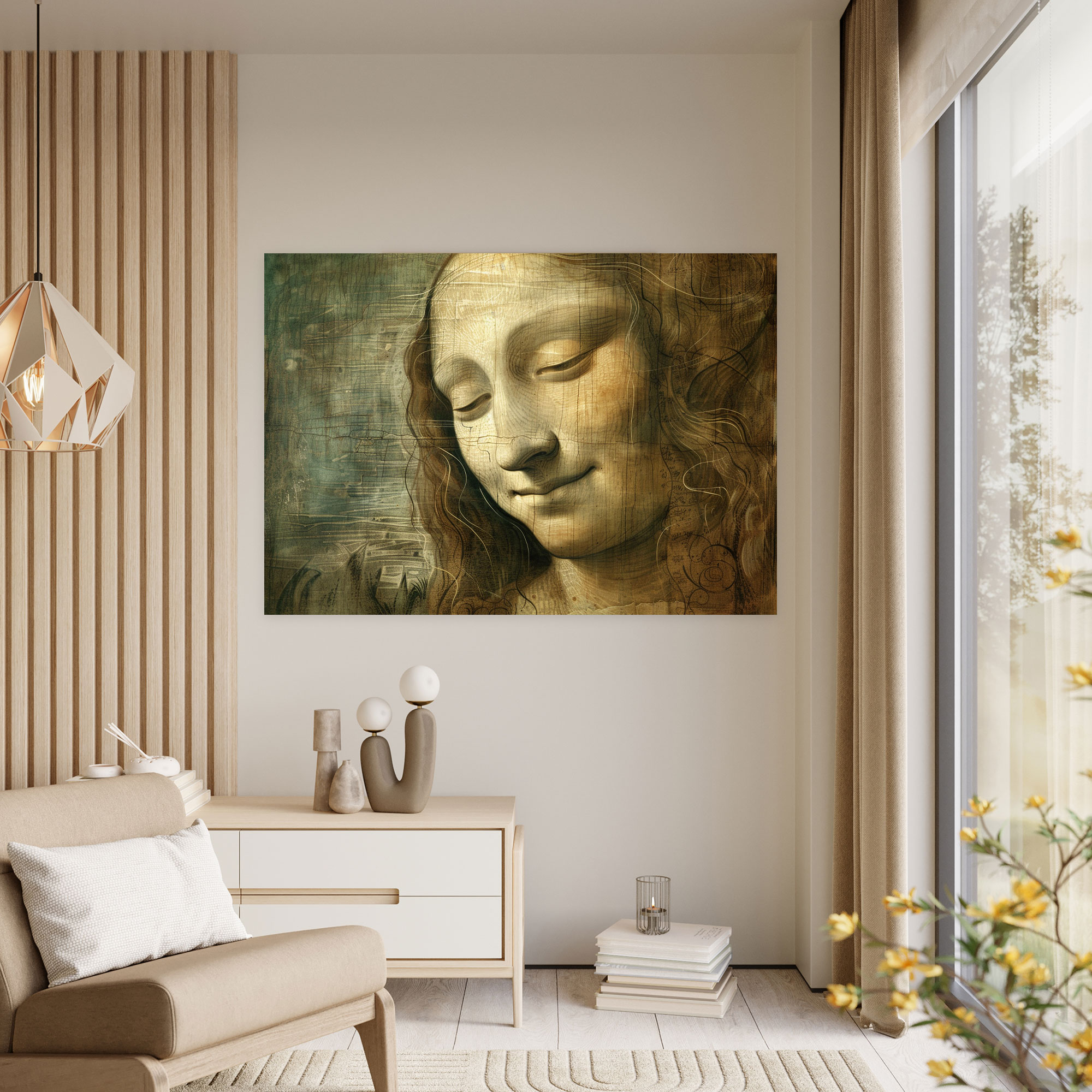 Leonardo Da Vinci Canvas Print - Leonardo Da Vinci, Canvas Print, Wall Decoration, Canvas