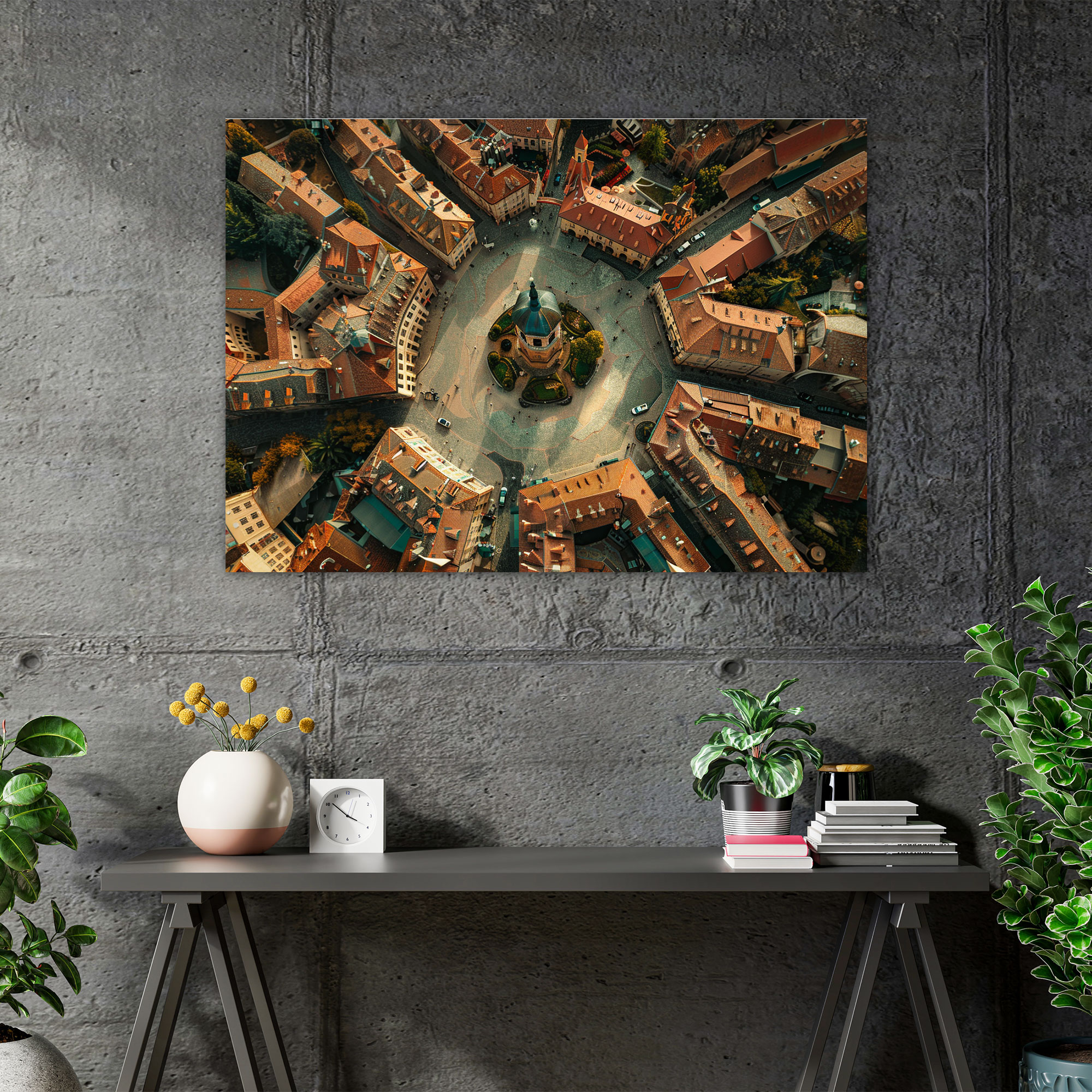 Cityscape Leonardo Da Vinci Wall Decoration - Leonardo Da Vinci, Home Decoration, Canvas Wall Art, Leonardo Da Vinci