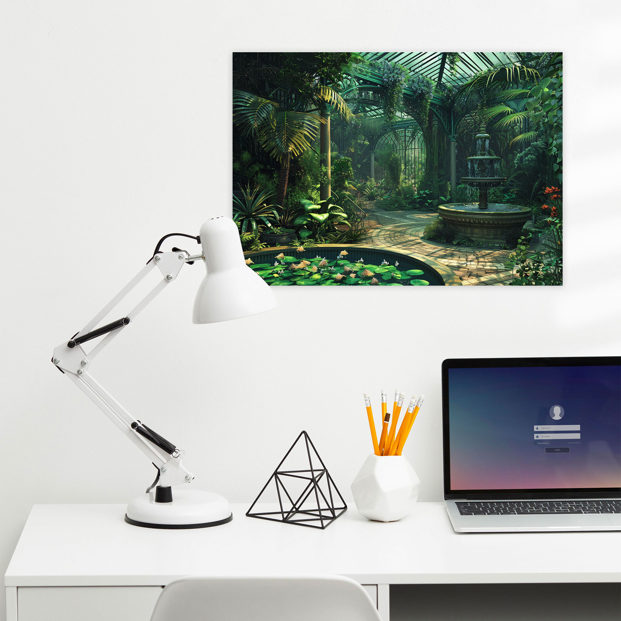 Botanical Garden Leonardo Da Vinci Canvas Print - Leonardo Da Vinci, Canvas, Home Decoration, Leonardo Da Vinci