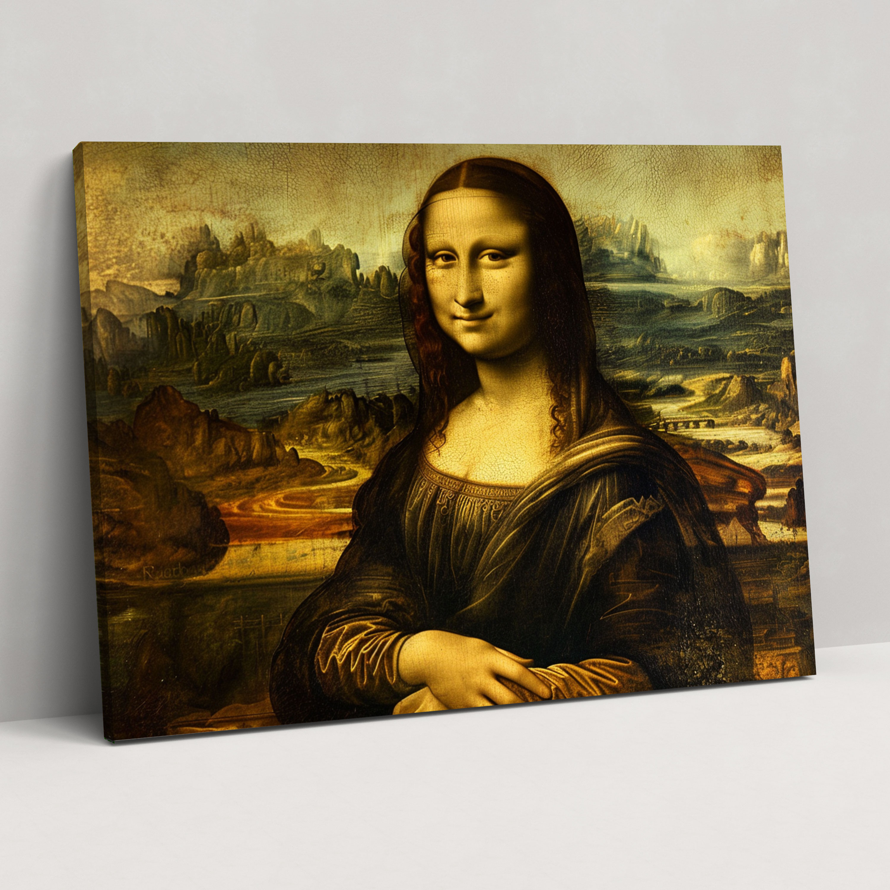 Leonardo Da Vinci Kanvas Tablo - Duvar Dekorasyonu için Leonardo Da Vinci Kanvas Tablo Duvar Sanatı
