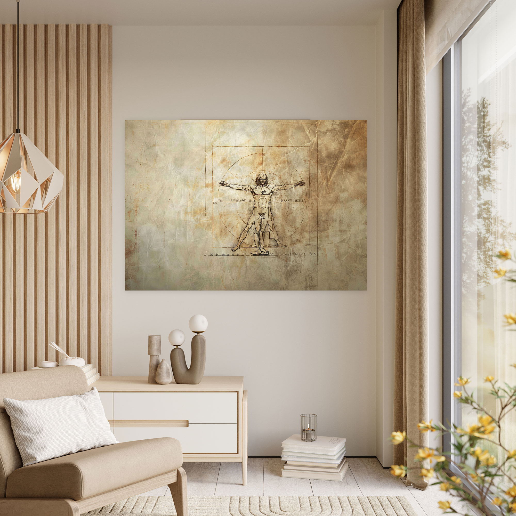 Leonardo Da Vinci Canvas Print - Leonardo Da Vinci, Home Decoration, Canvas, Wall Decoration