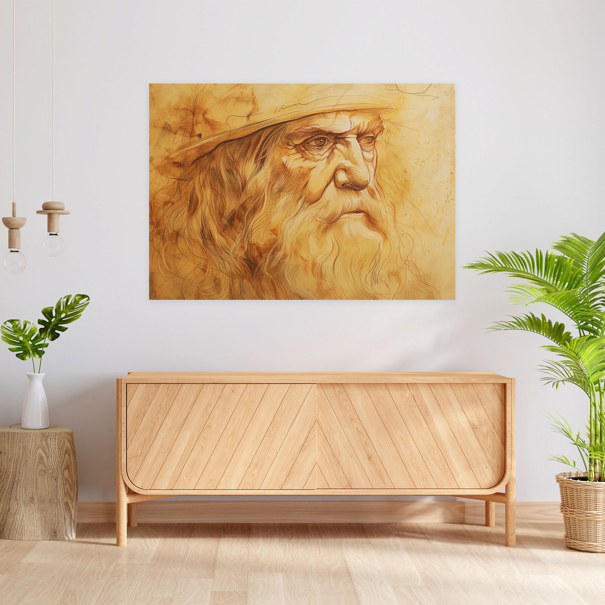 Leonardo Da Vinci Wall Art - Leonardo Da Vinci, Canvas, Leonardo Da Vinci, Canvas Wall Art