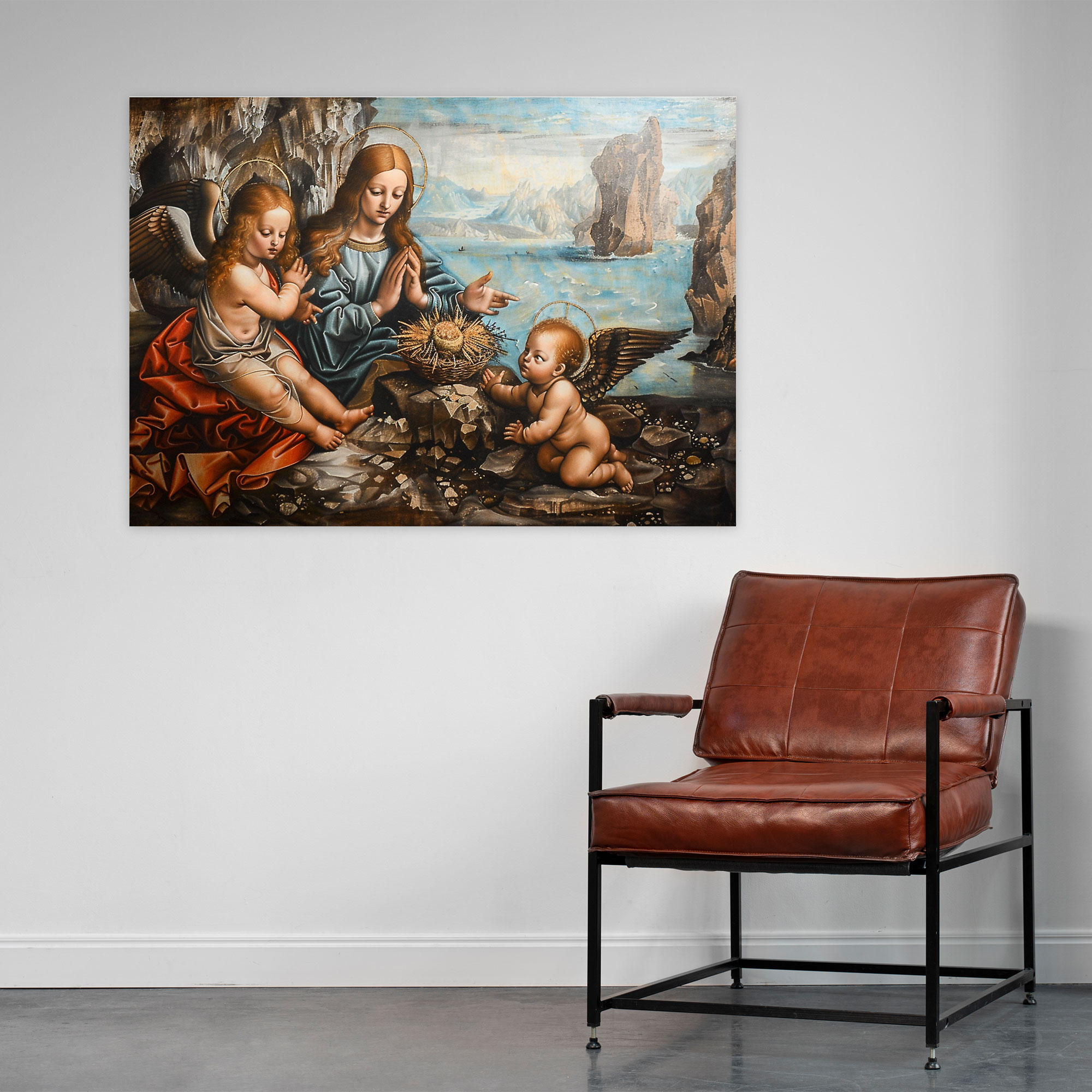Leonardo Da Vinci Canvas Print - Leonardo Da Vinci, Wall Art, Wall Decoration, Canvas Print