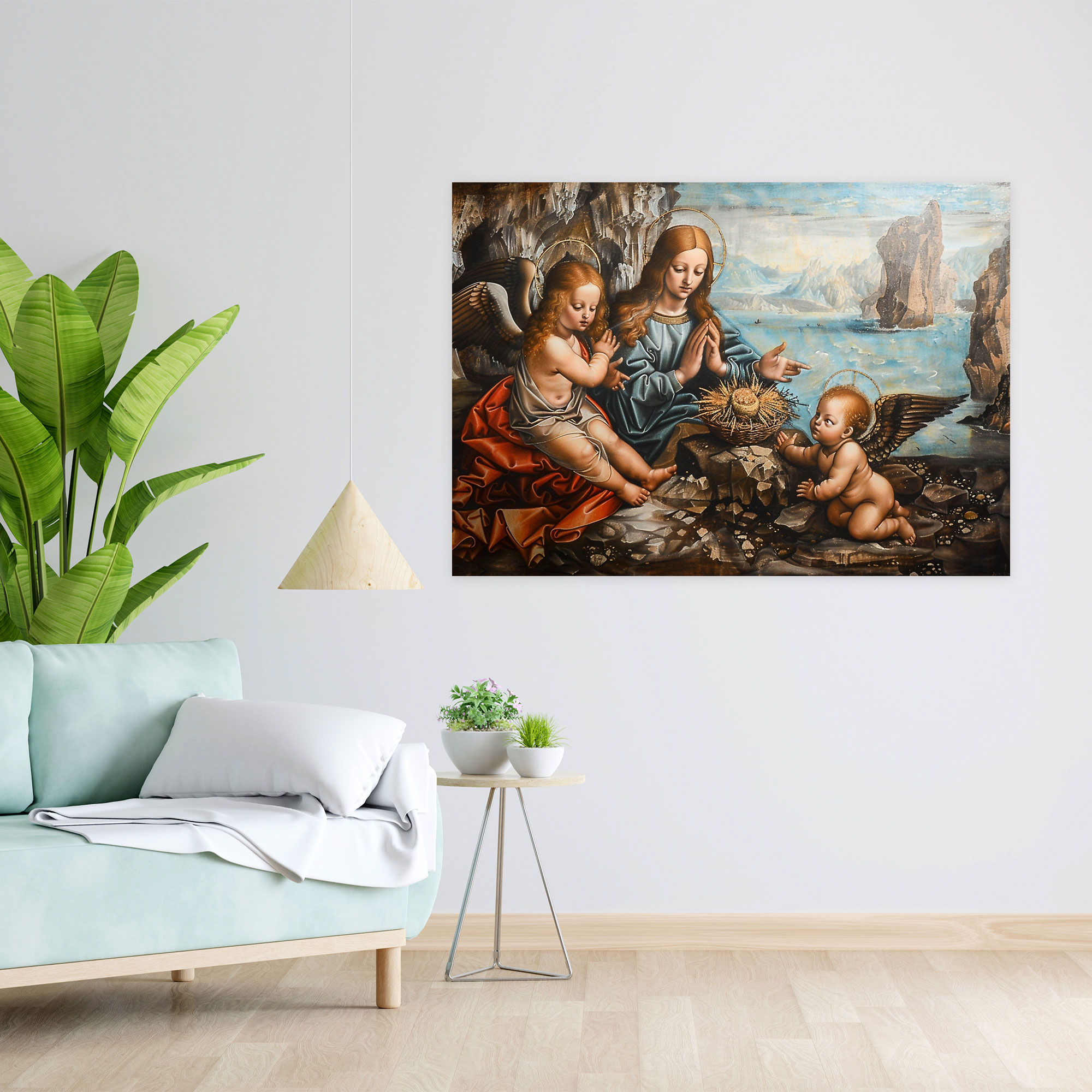 Leonardo Da Vinci Canvas Print - Leonardo Da Vinci, Wall Art, Wall Decoration, Canvas Print
