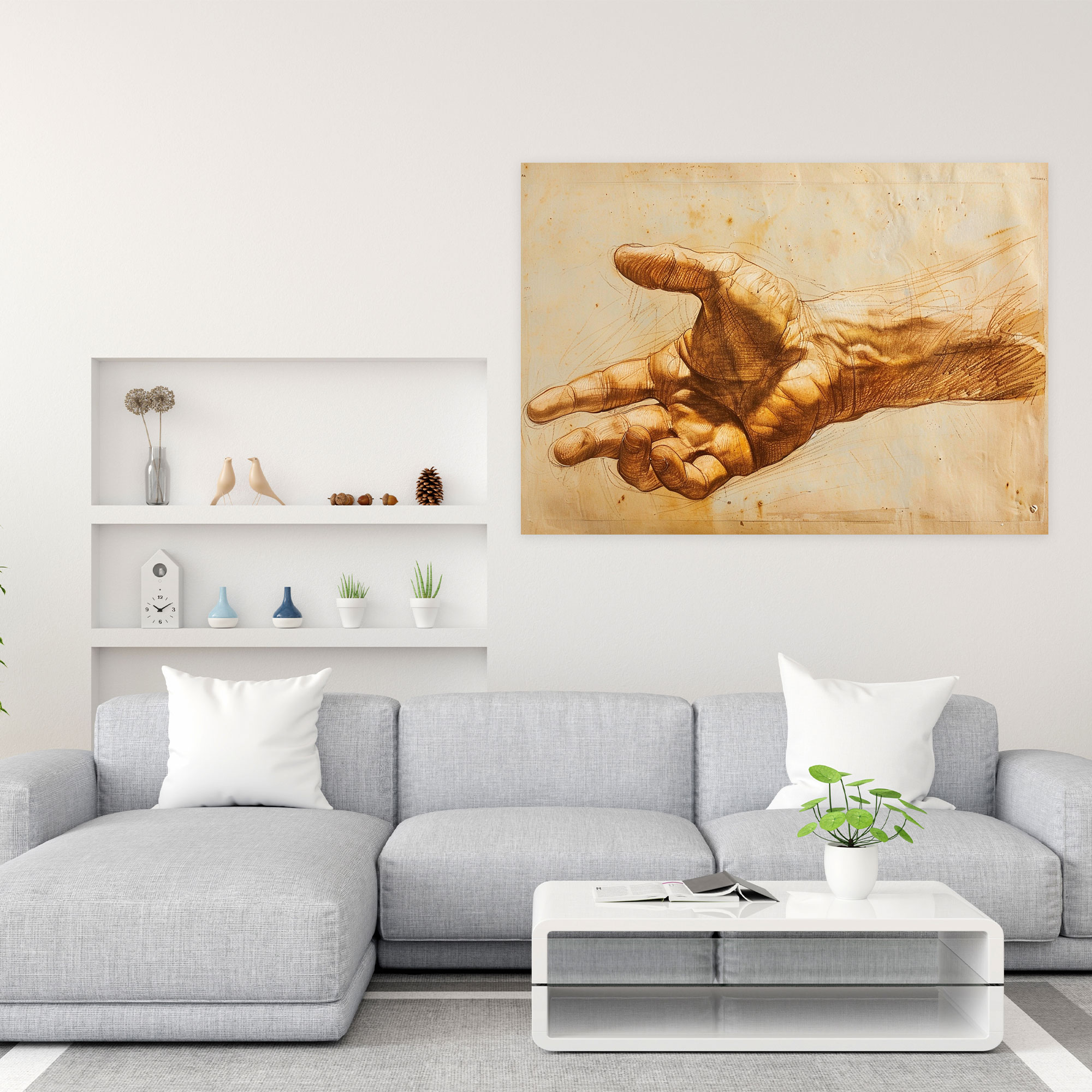 Leonardo Da Vinci Canvas Print - Leonardo Da Vinci, Wall Art, Home Decoration, Canvas Print