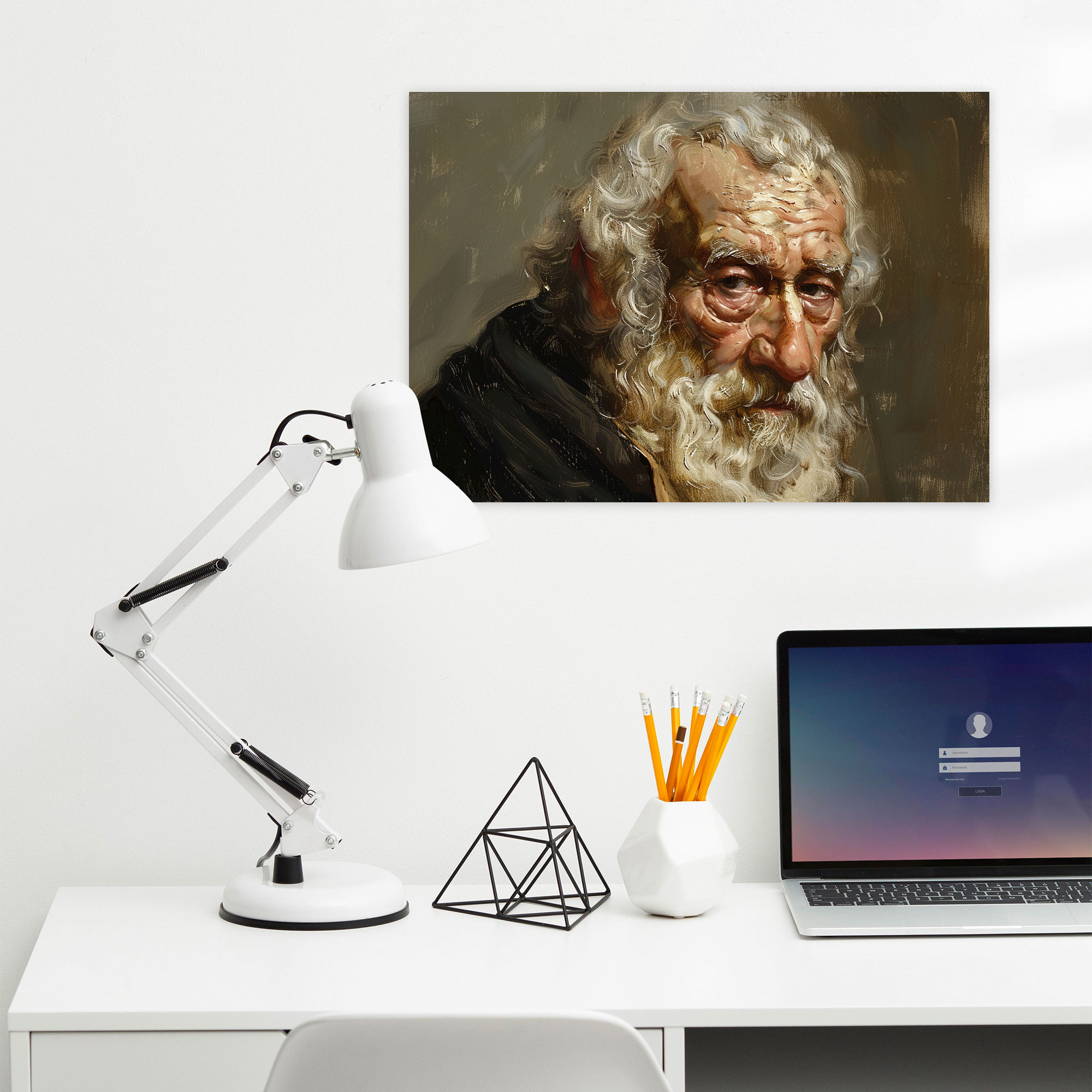 Leonardo Da Vinci Wall Art - Leonardo Da Vinci, Canvas Wall Art, Canvas Print, Leonardo Da Vinci