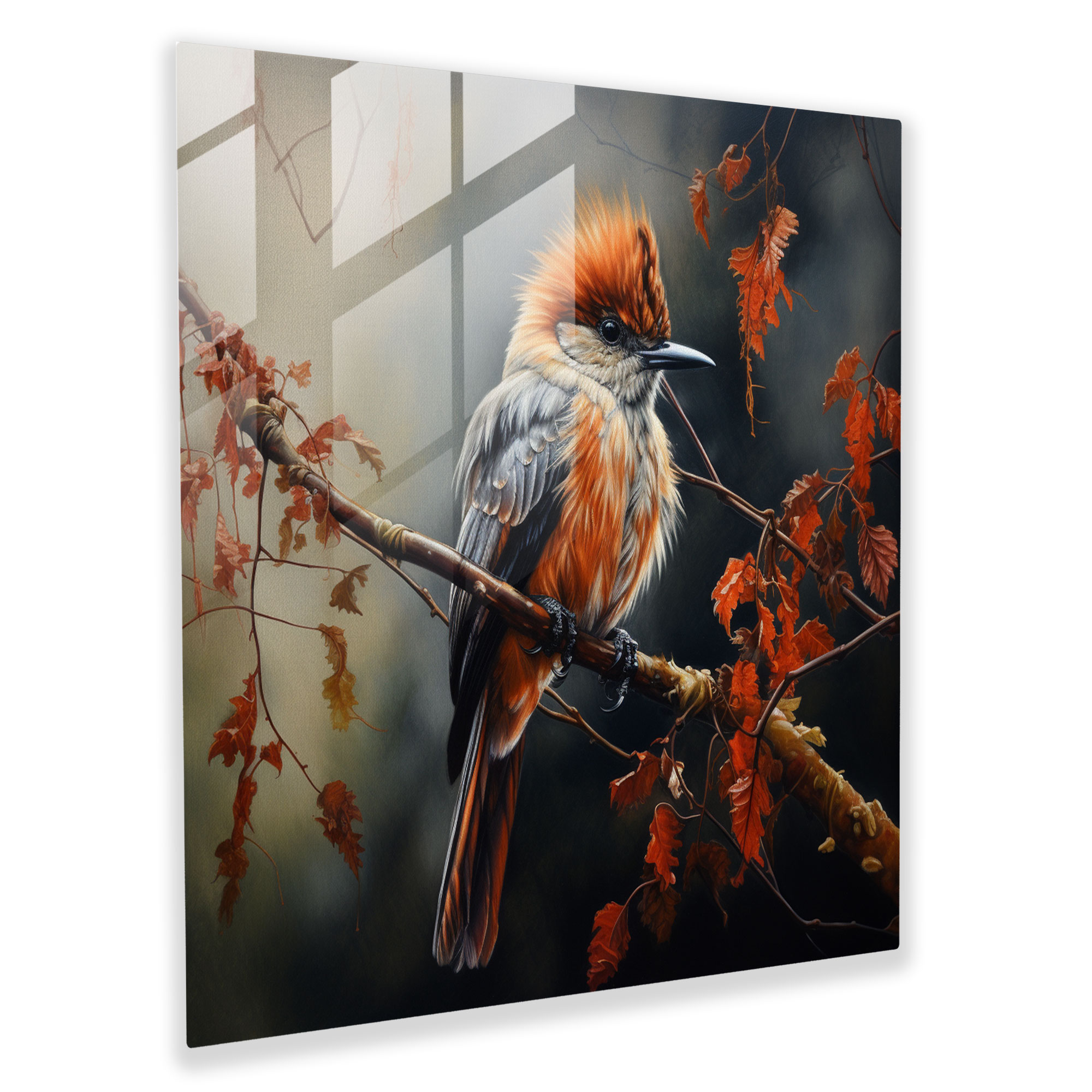 Lenticular Glass Print - Realistic Oil Painting Glass Wall Art - Lenticular, Home Decoration, Realistic Painting, Wall Decoration