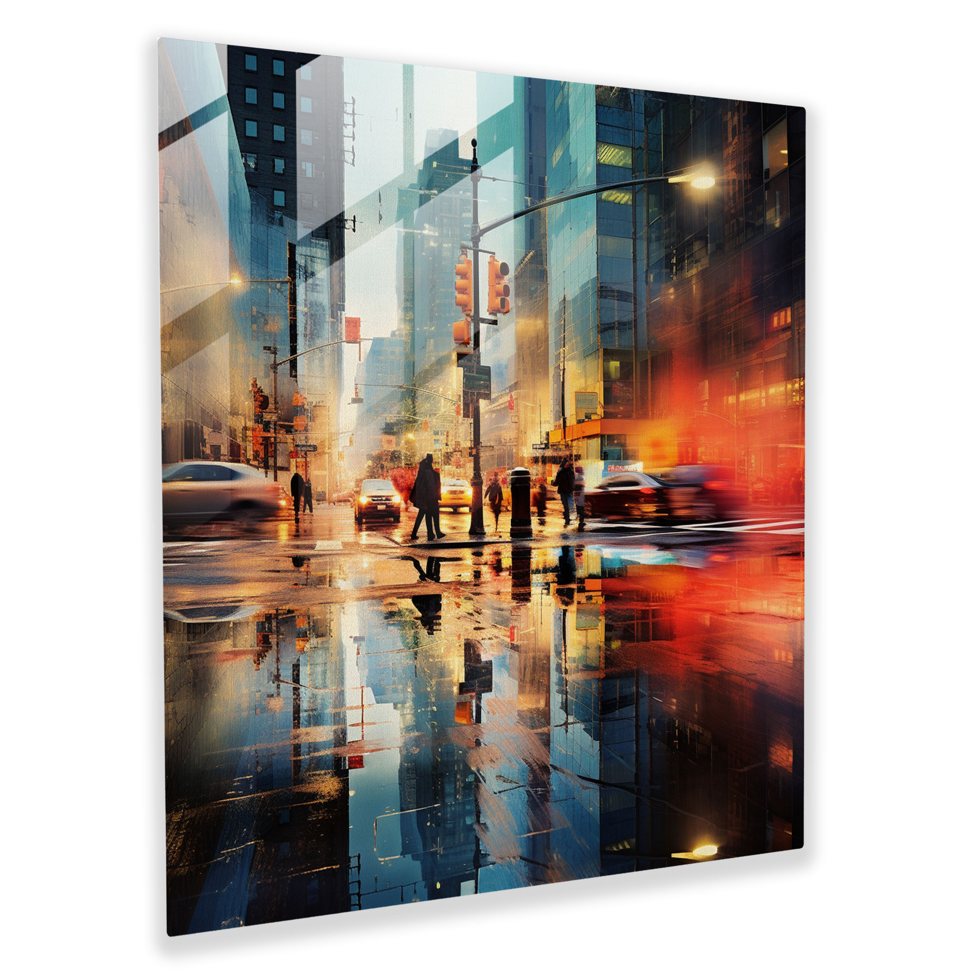 Lenticular Glass Print - Urban Abstract Photography - Lenticular, Wall Decoration, Home Decoration, Urban Abstract Photography