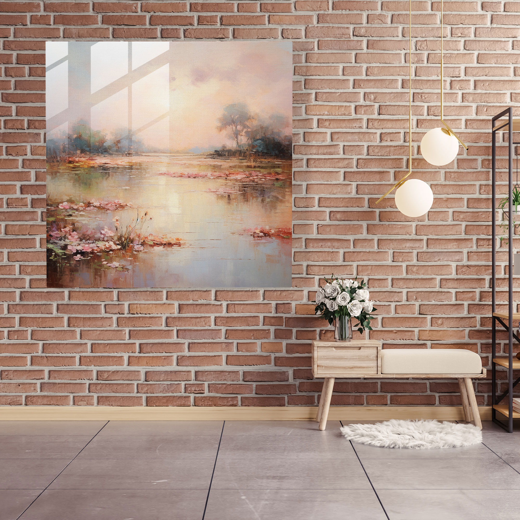 Lenticular Glass Art - Tranquil Landscapes - Lenticular, Home Decoration, Tranquil Landscapes, Lenticular