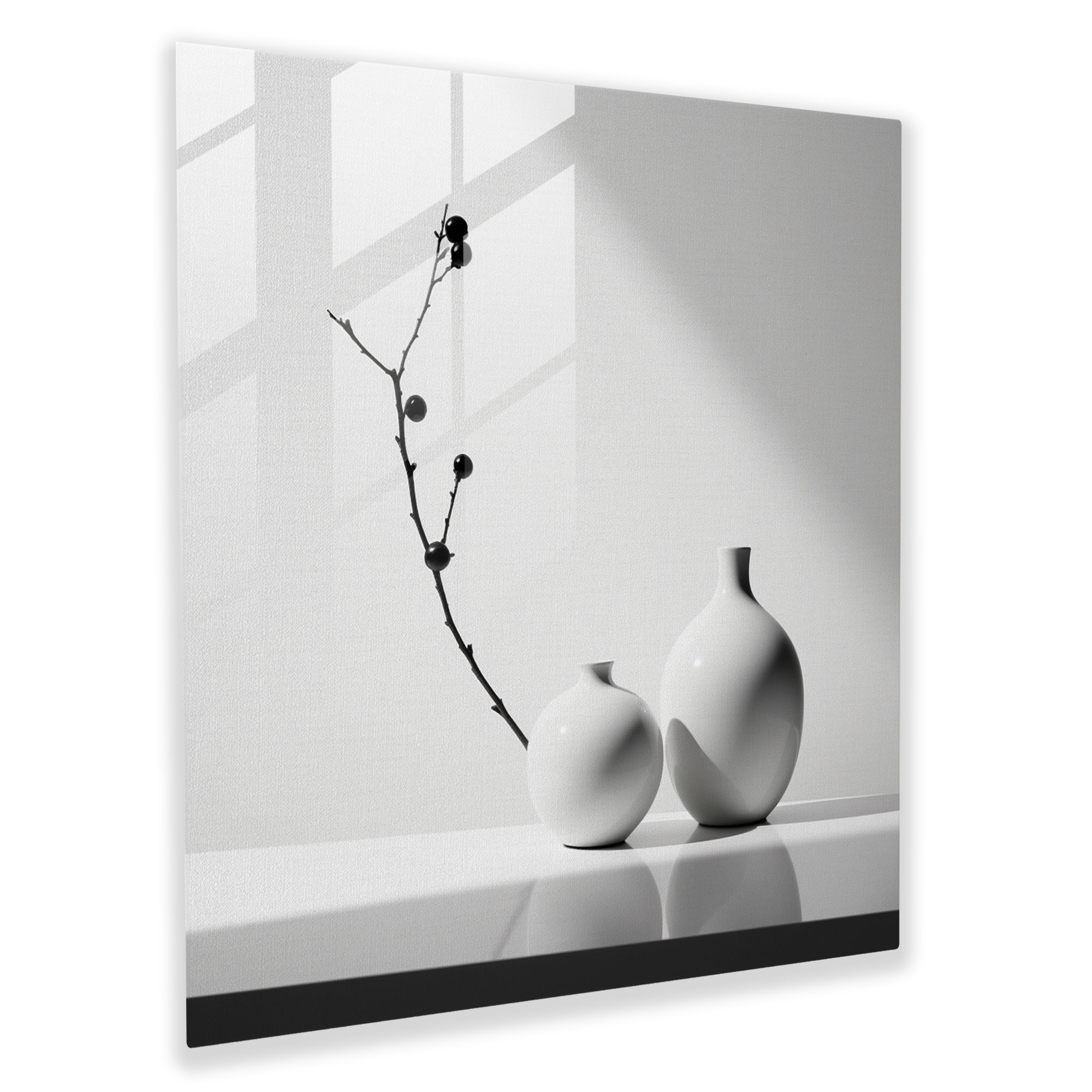Lenticular Glass Print - Minimalist Elegance - Lenticular, Lenticular, Glass Print, Modern Art