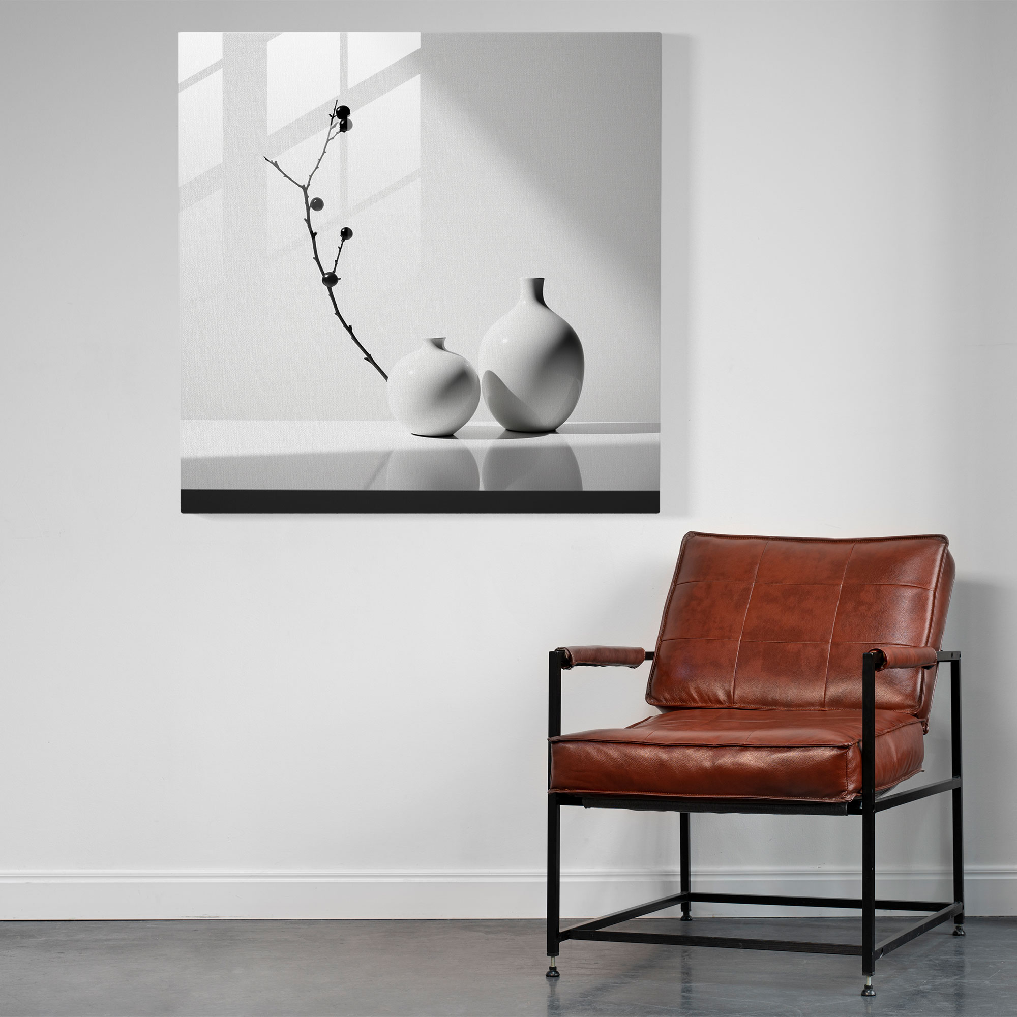 Lenticular Glass Print - Minimalist Elegance - Lenticular, Lenticular, Glass Print, Modern Art
