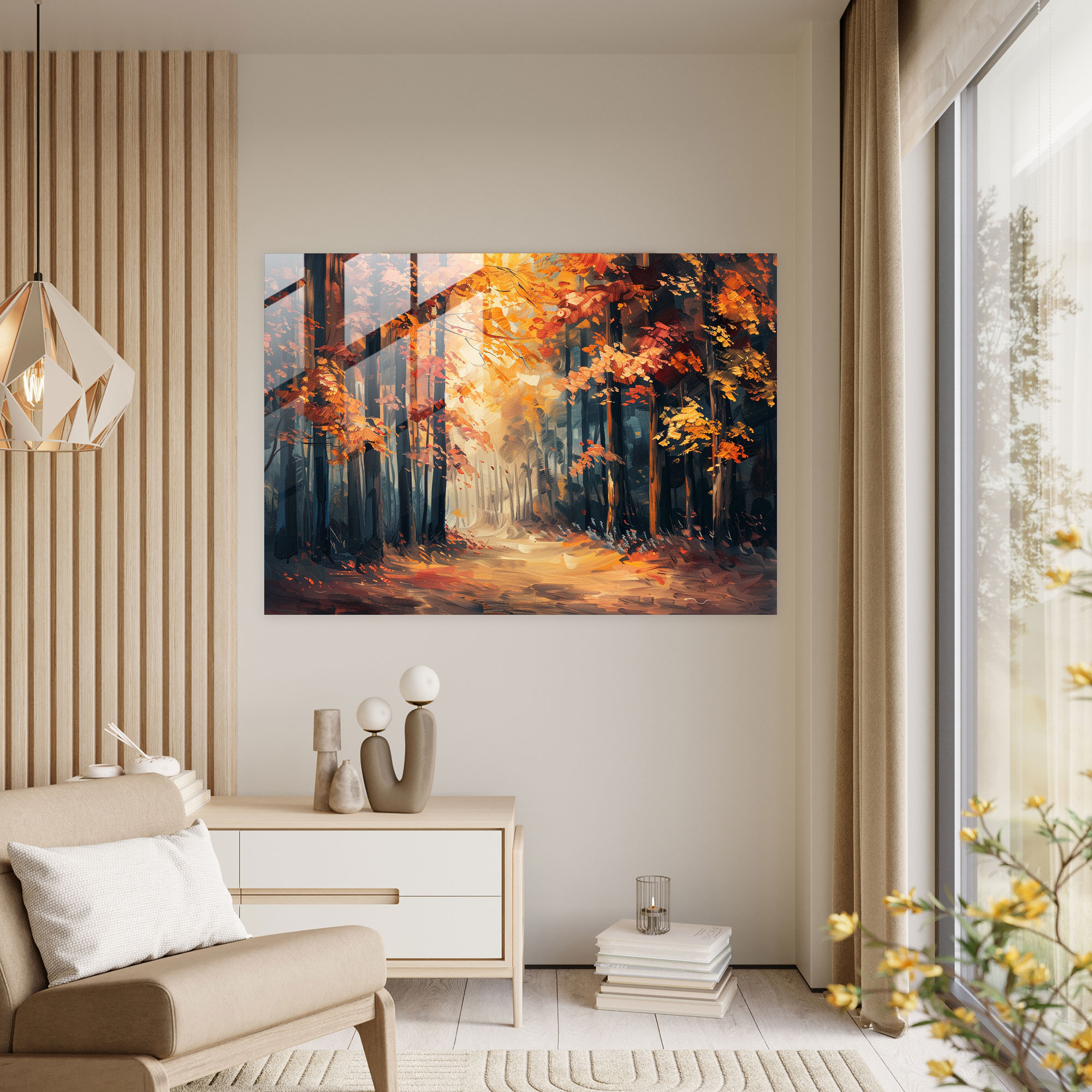 Leonid Afremov Glass Wall Art - Leonid Afremov, Home Decoration, Glass Wall Art, Leonid Afremov