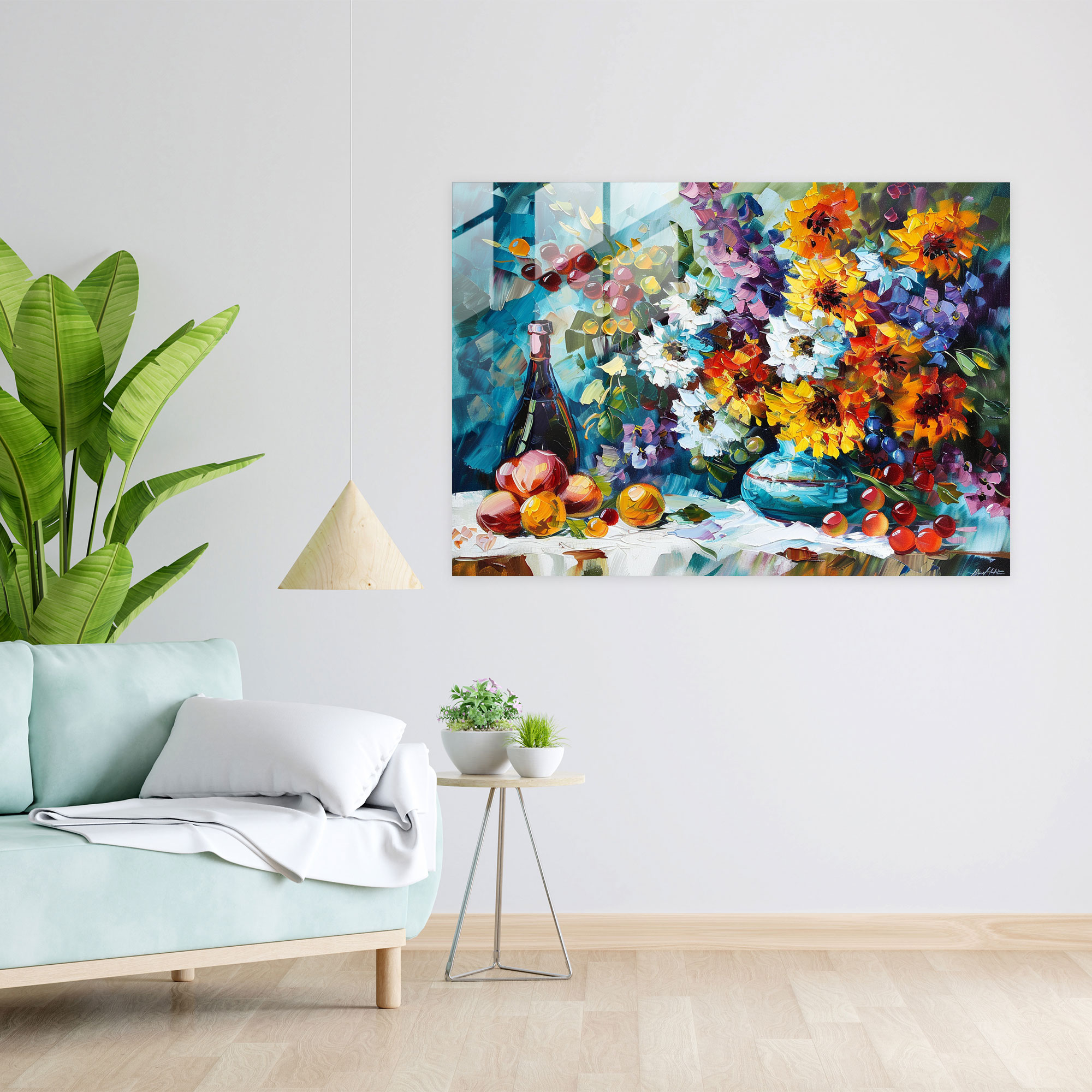 Leonid Afremov Wall Decoration - Leonid Afremov, Glass Art, Home Decoration, Glass Wall Art