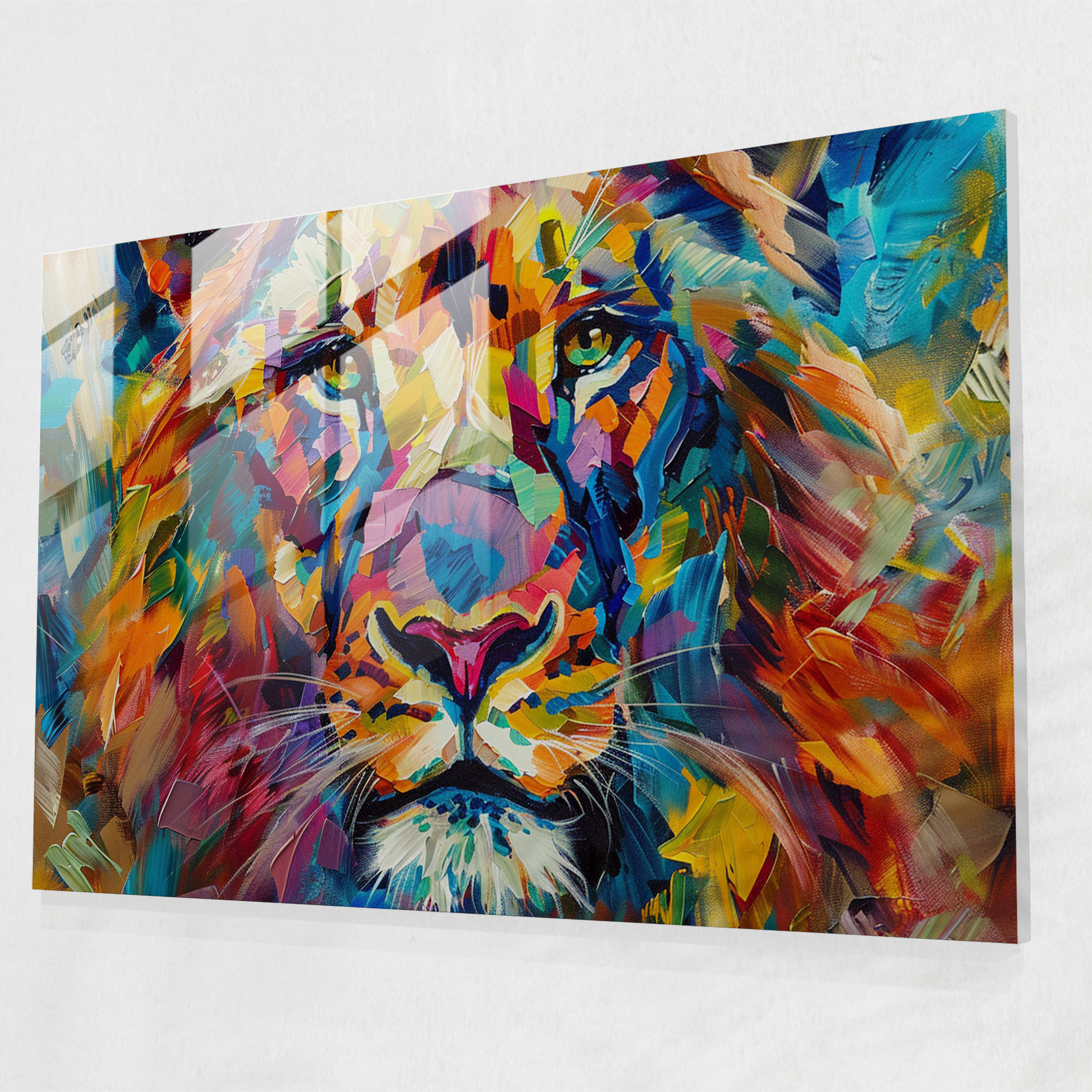 Leonid Afremov Wall Decoration - Leonid Afremov, Glass Art, Glass Print, Wall Decoration