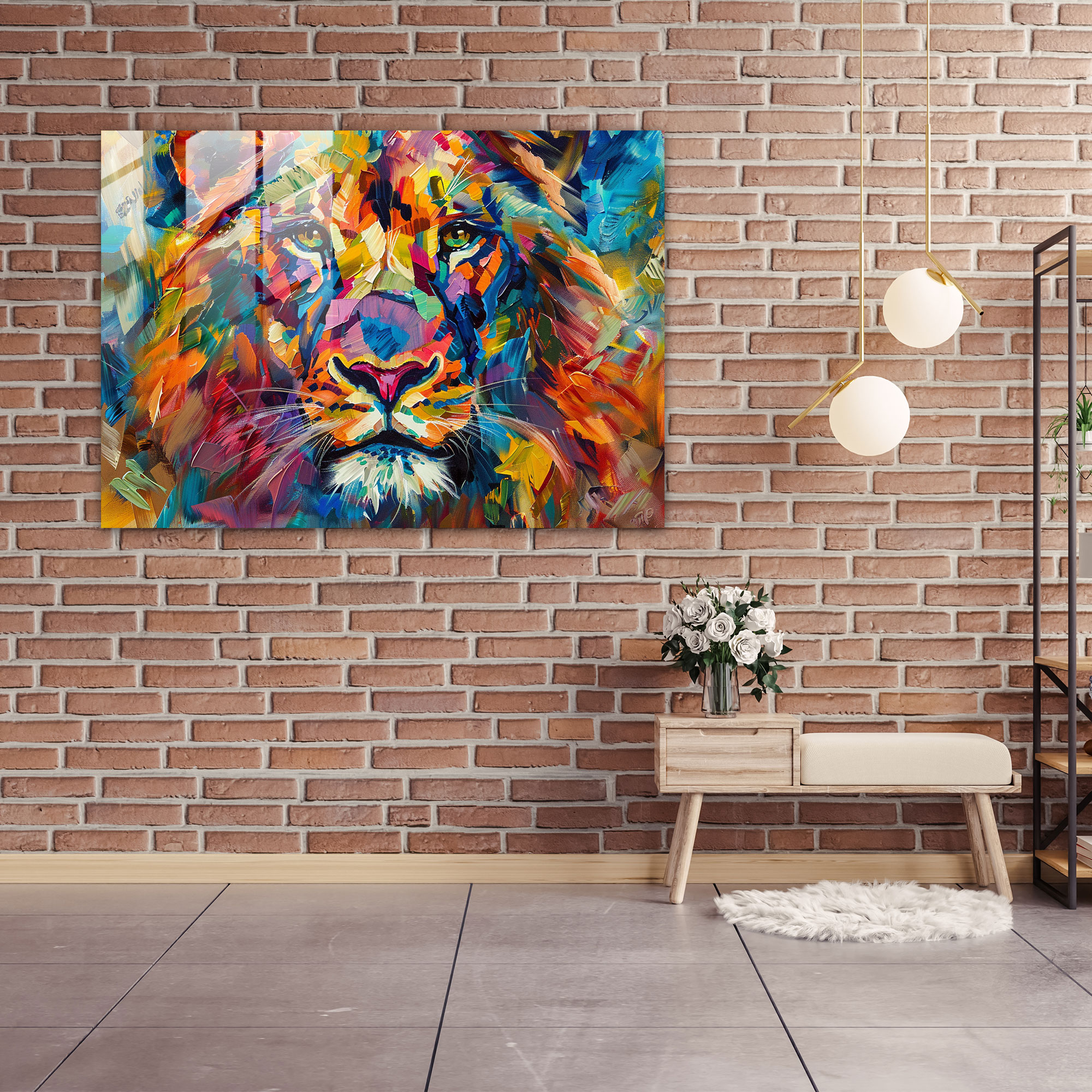 Leonid Afremov Wall Decoration - Leonid Afremov, Glass Art, Glass Print, Wall Decoration