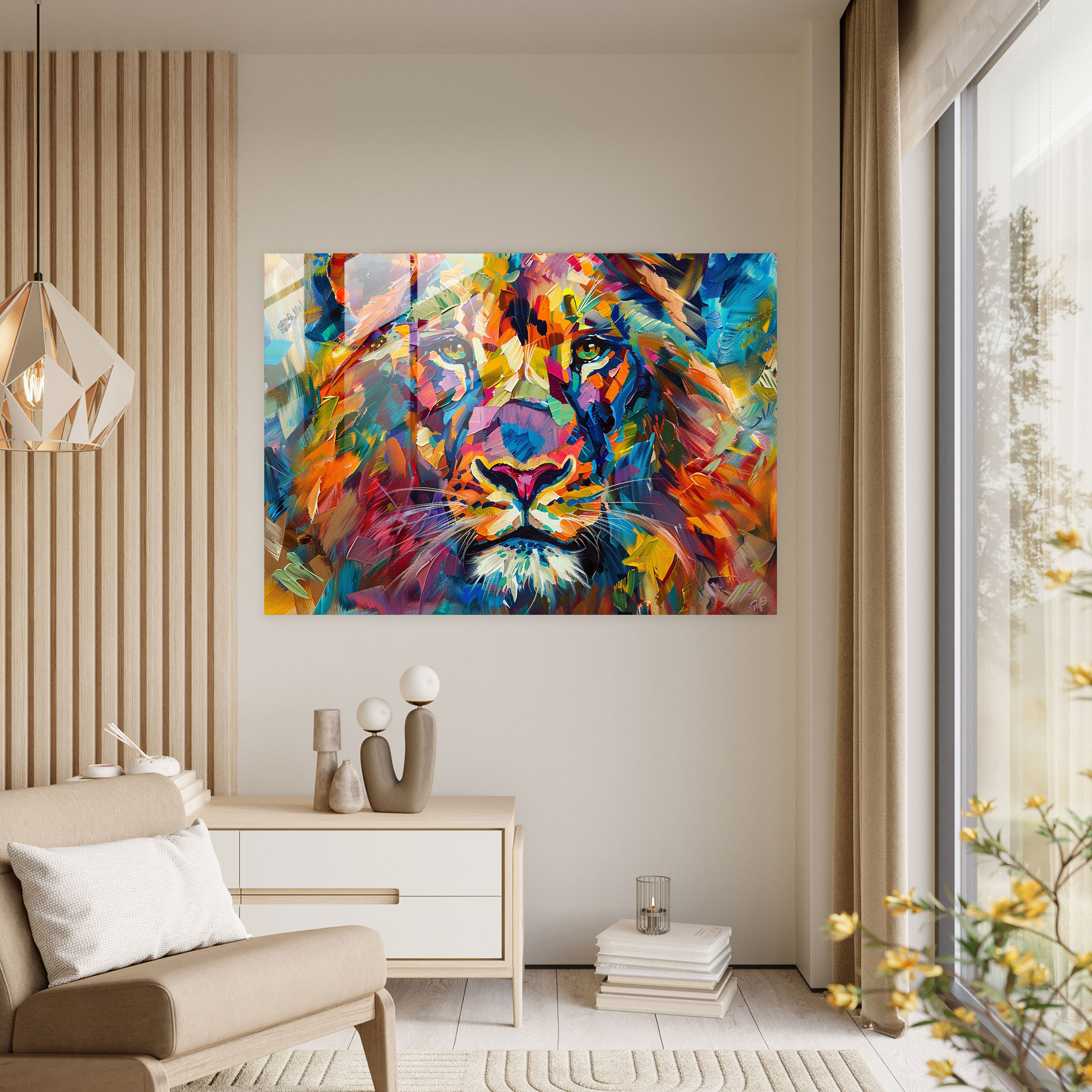 Leonid Afremov Wall Decoration - Leonid Afremov, Glass Art, Glass Print, Wall Decoration