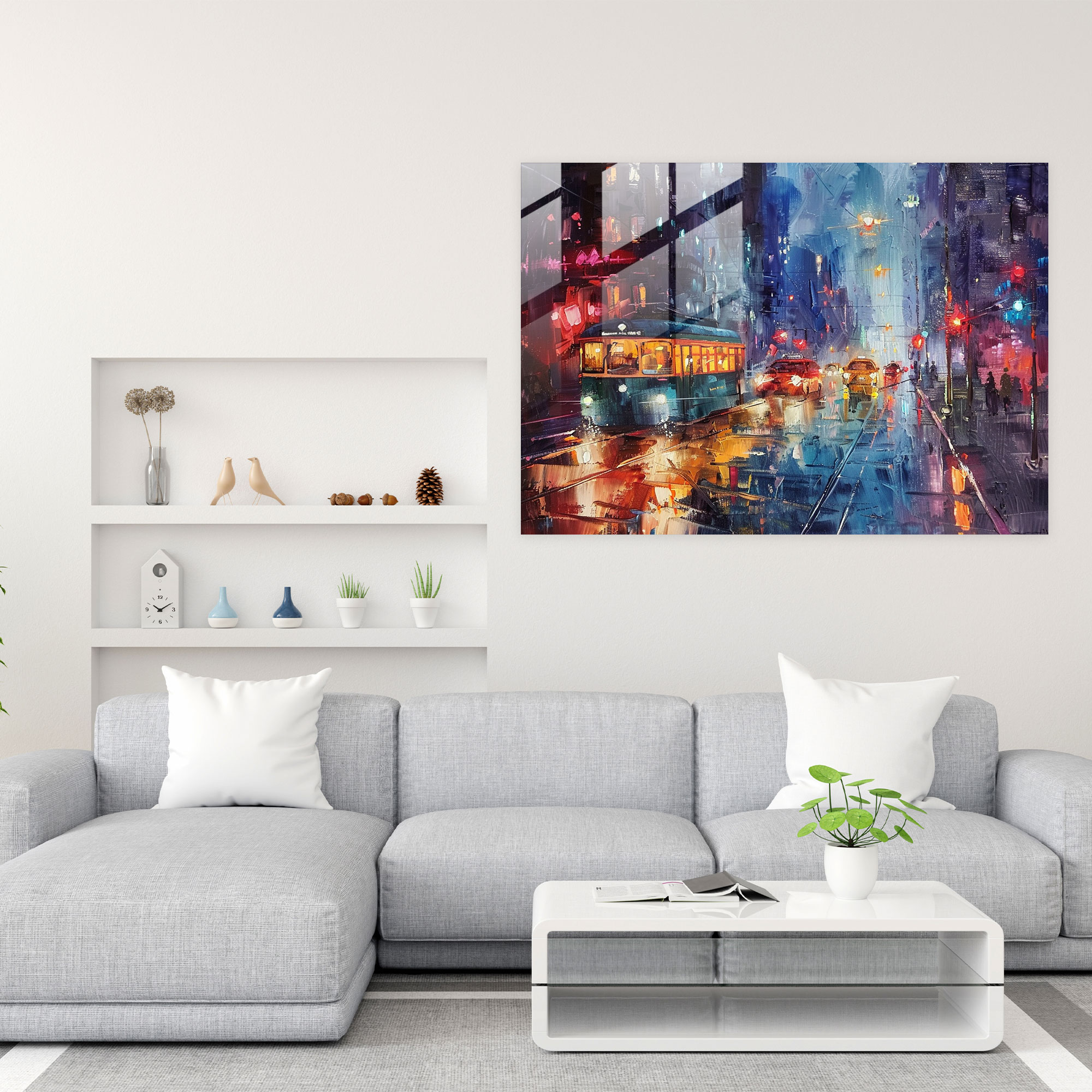 Leonid Afremov Glass Wall Art - Leonid Afremov, Wall Decoration, Glass Print, Modern Art
